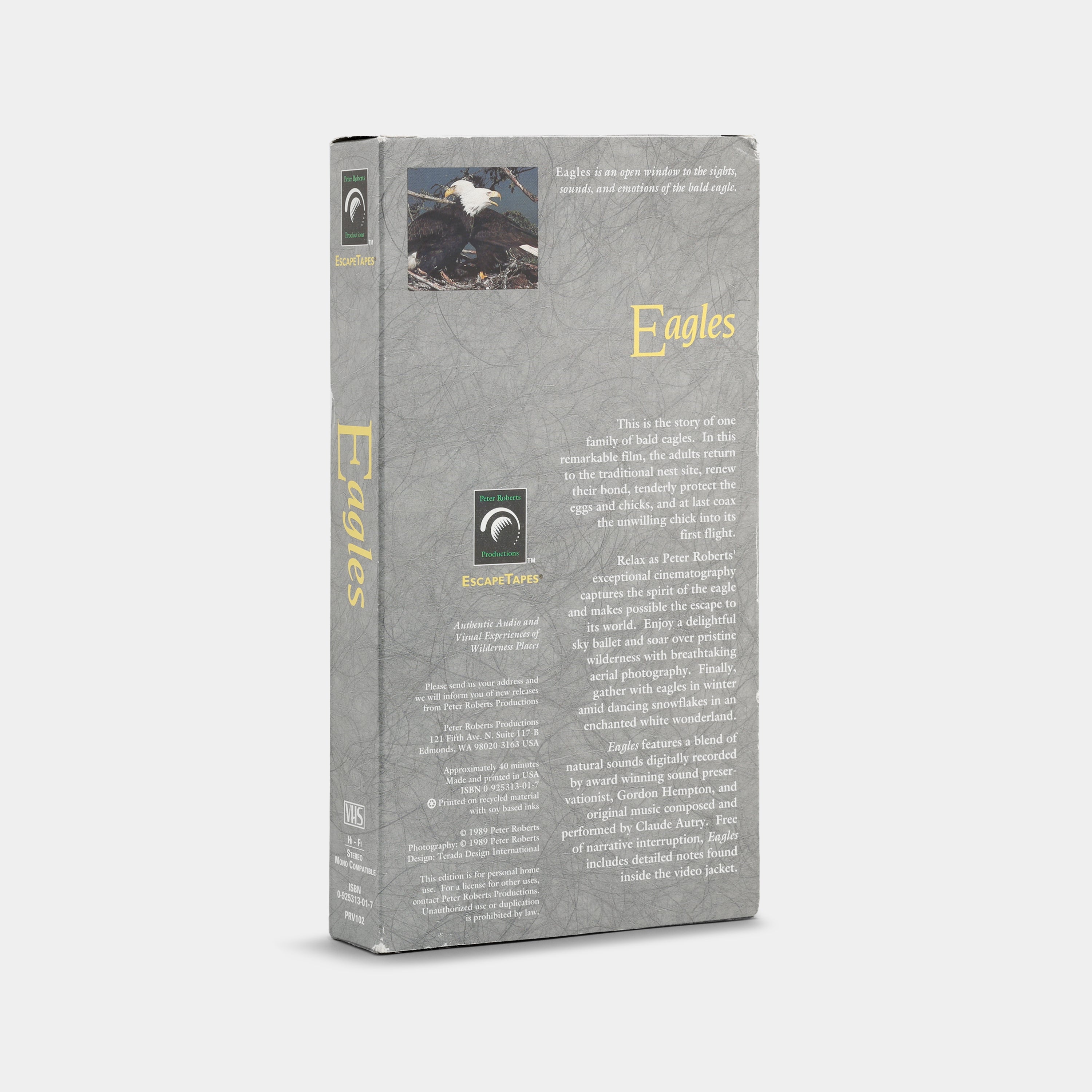 Eagles VHS Tape
