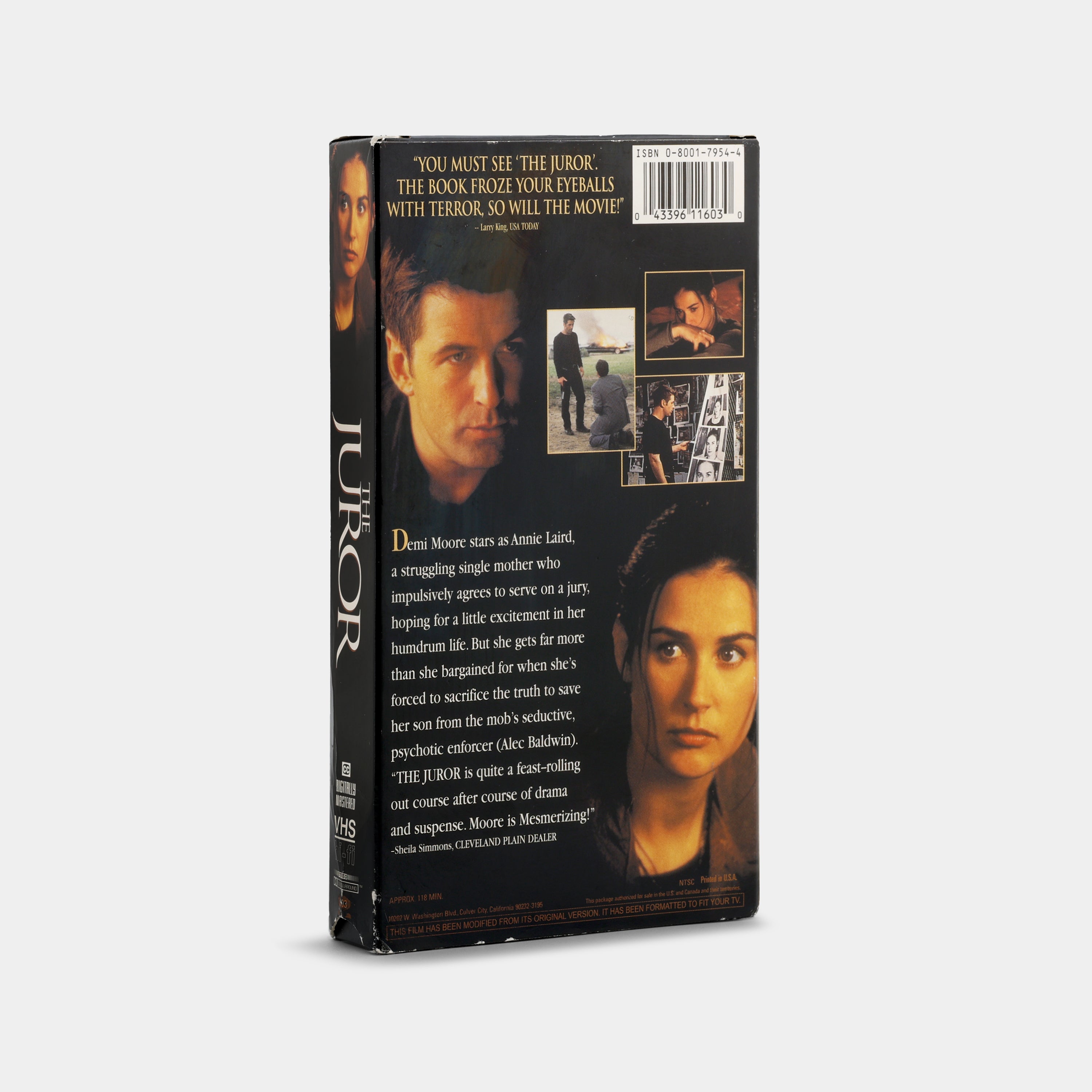 The Juror VHS Tape