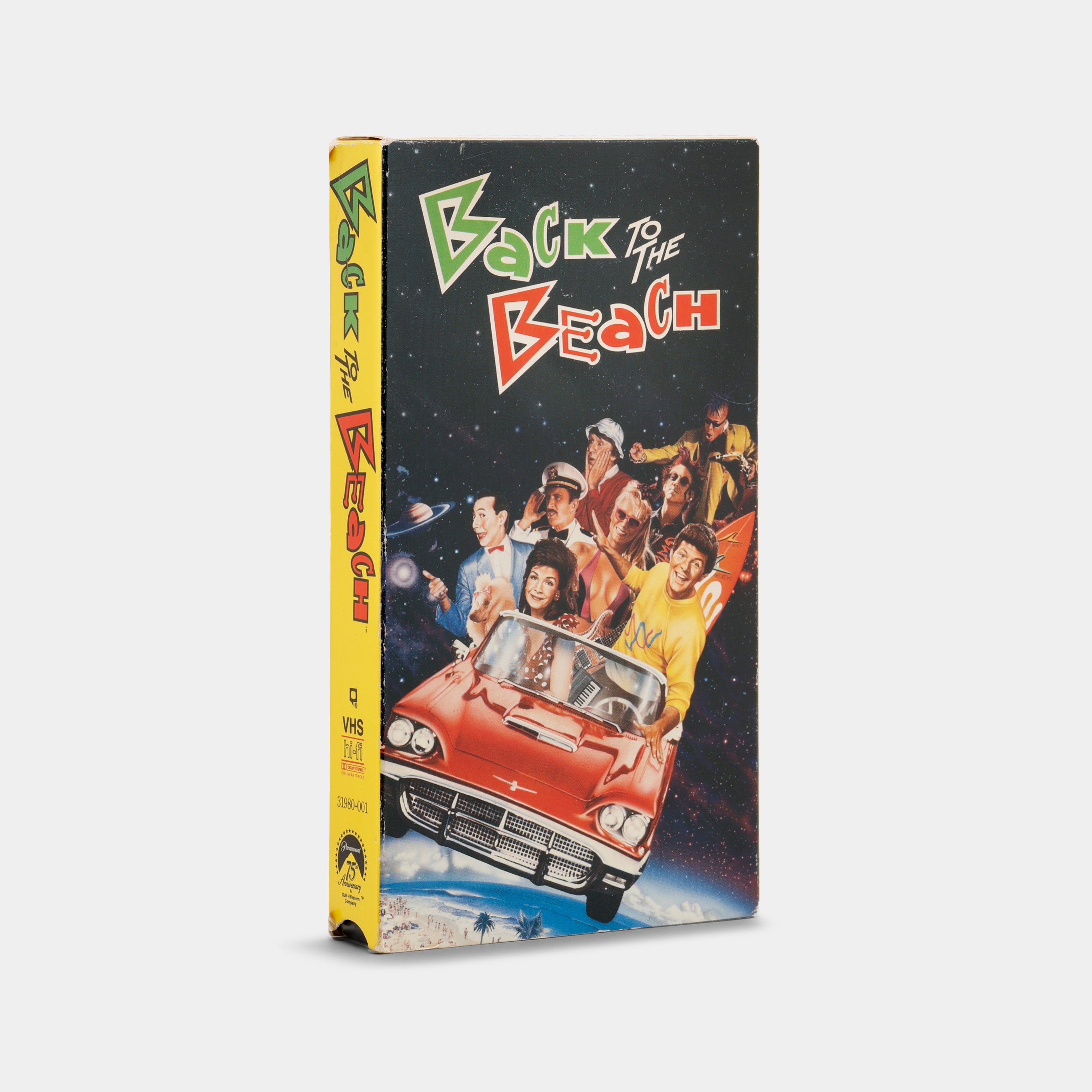 Back to the Beach VHS Tape