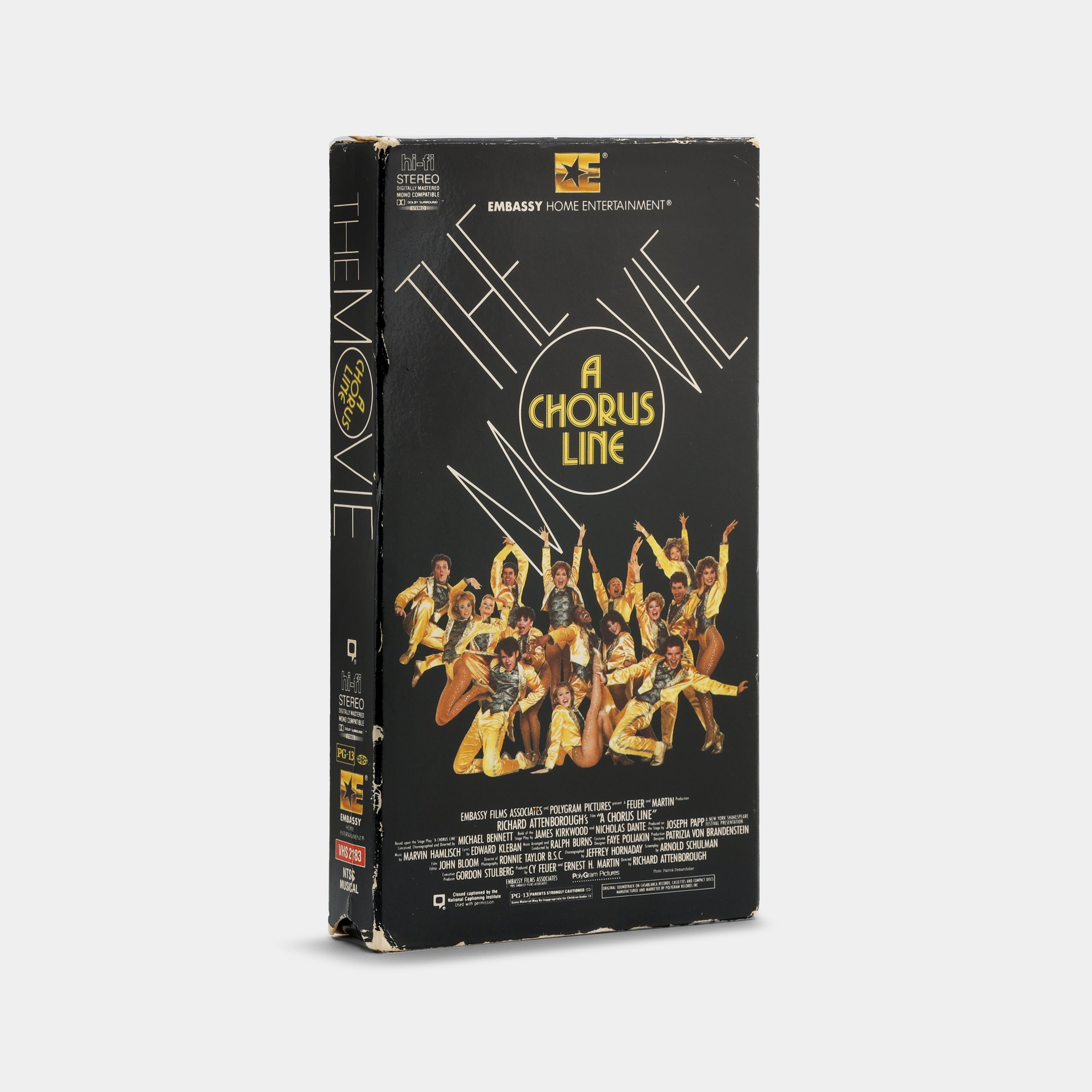 A Chorus Line VHS Tape