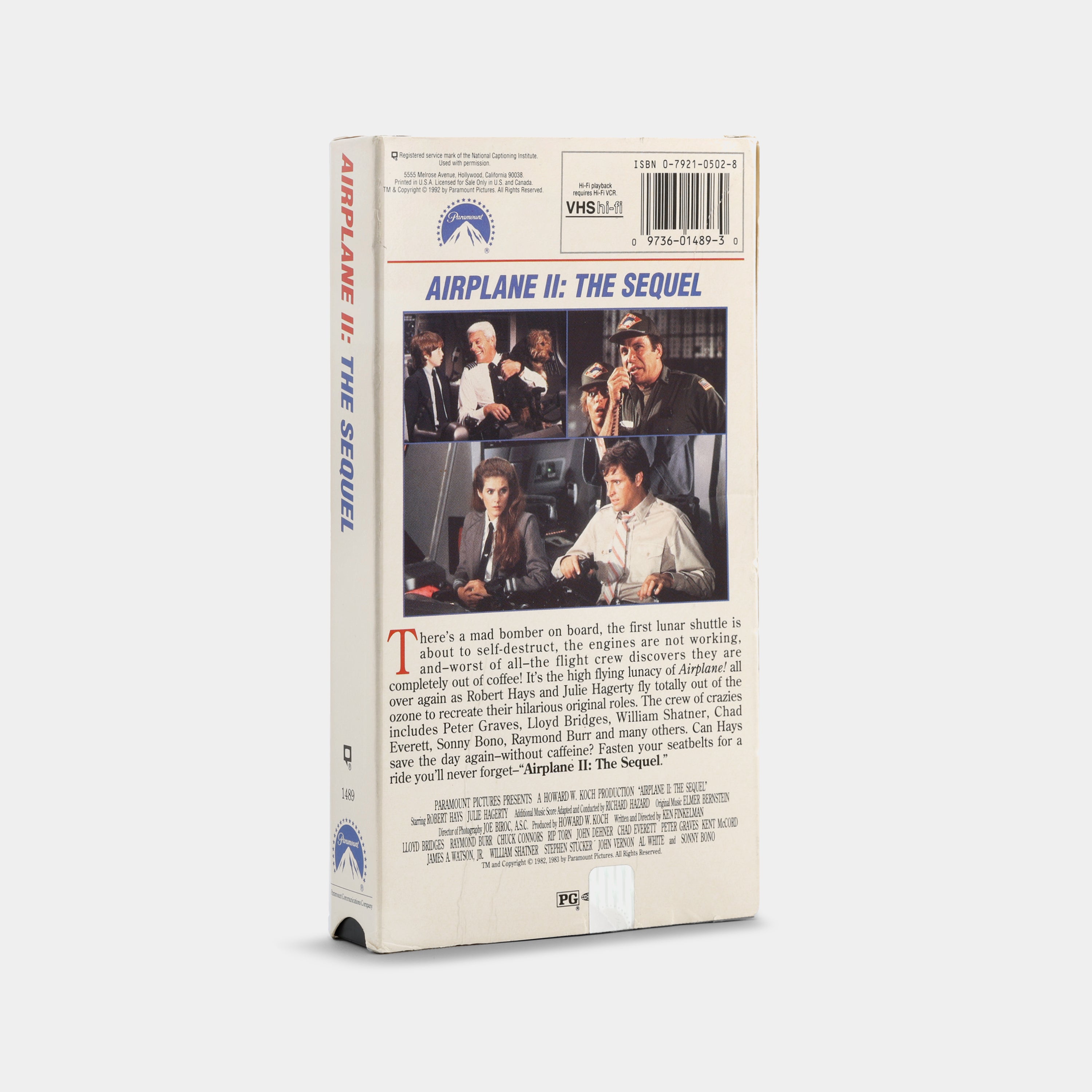 Airplane II: The Sequel VHS Tape
