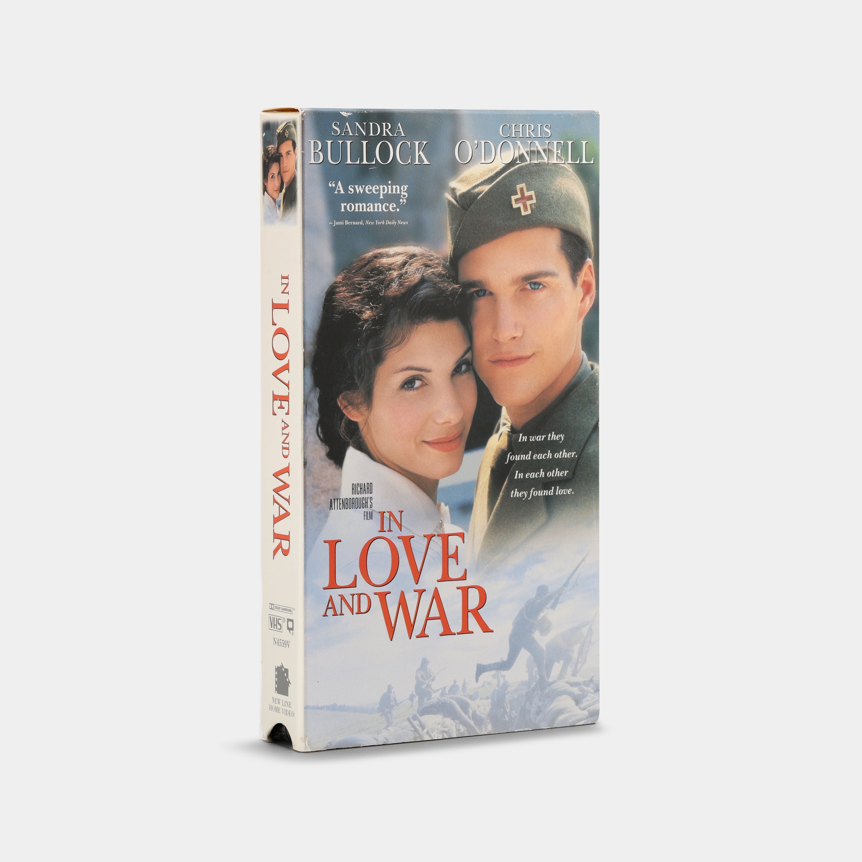In Love and War VHS Tape