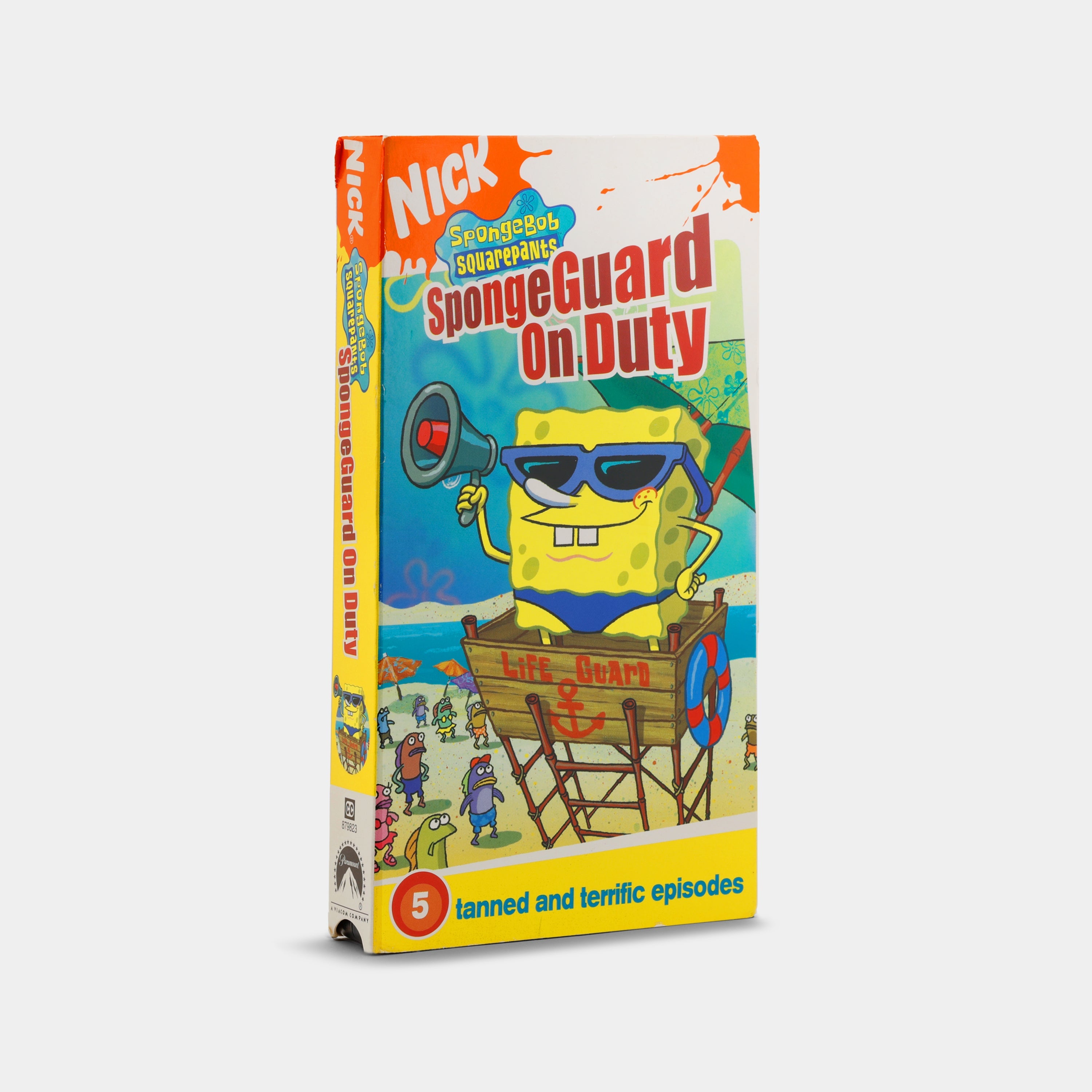 SpongeBob SquarePants: SpongeGuard on Duty VHS Tape