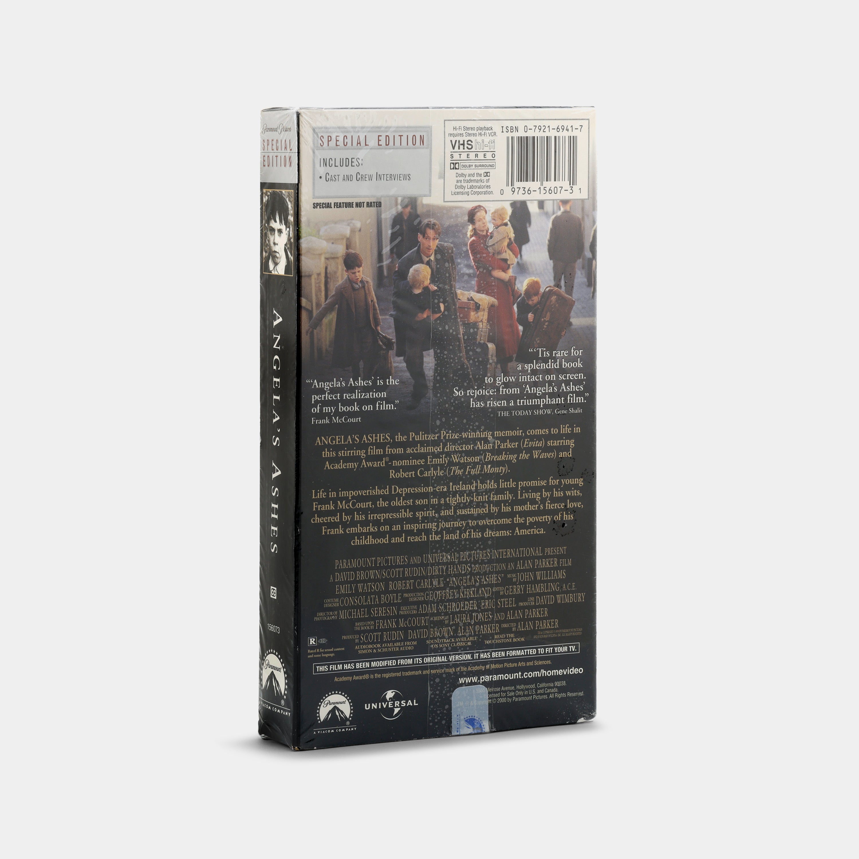 Angela's Ashes (Special Edition, Sealed) VHS Tape
