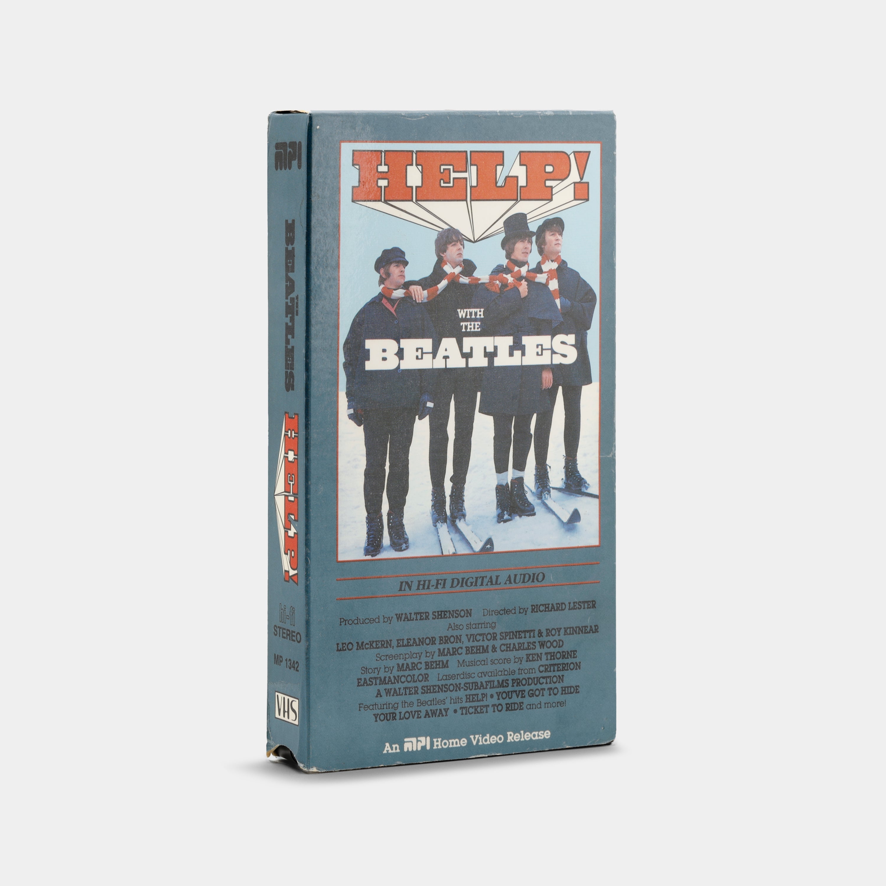 Help! With The Beatles VHS Tape