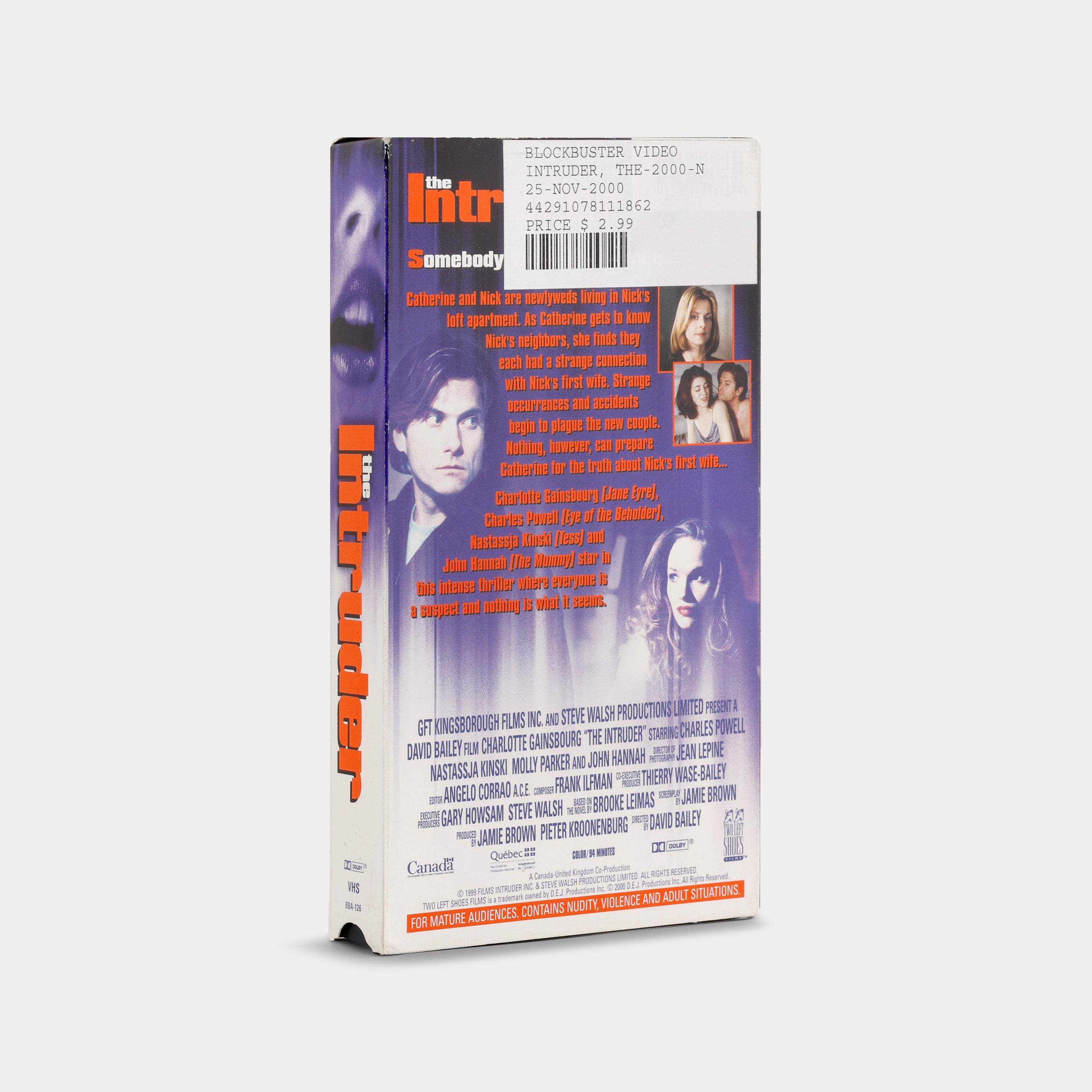 The Intruder VHS Tape – Retrospekt