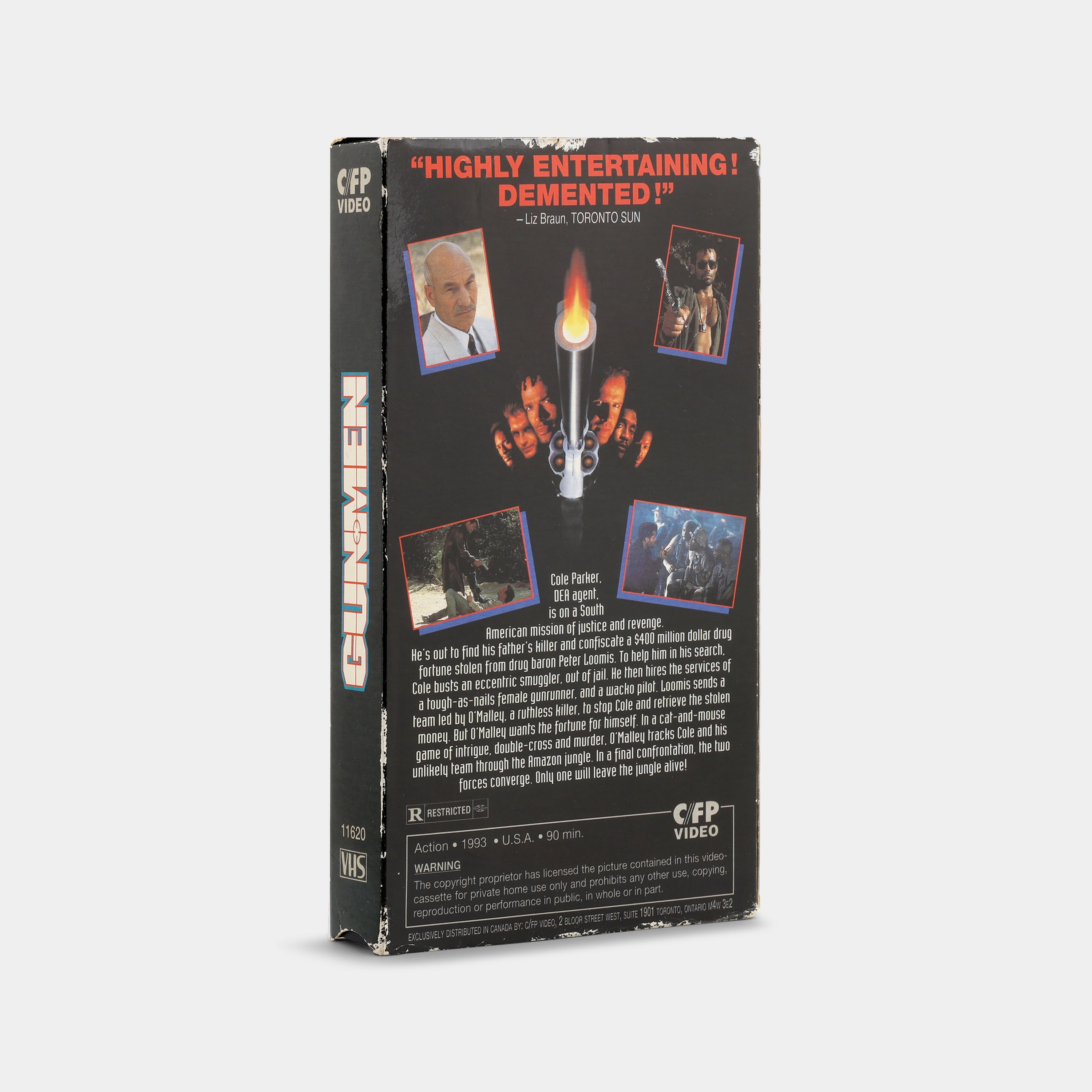 Gunmen VHS Tape