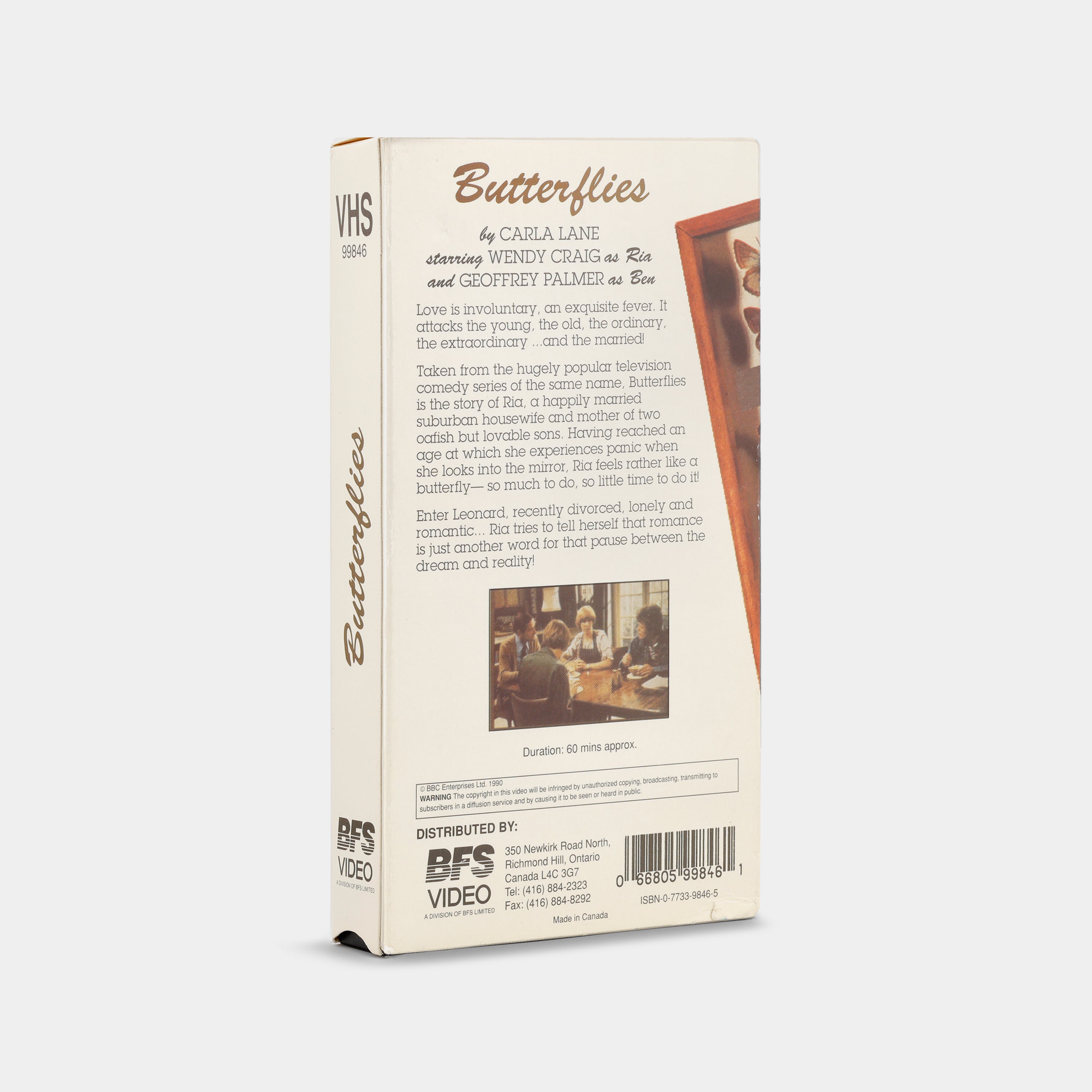 Butterflies VHS Tape