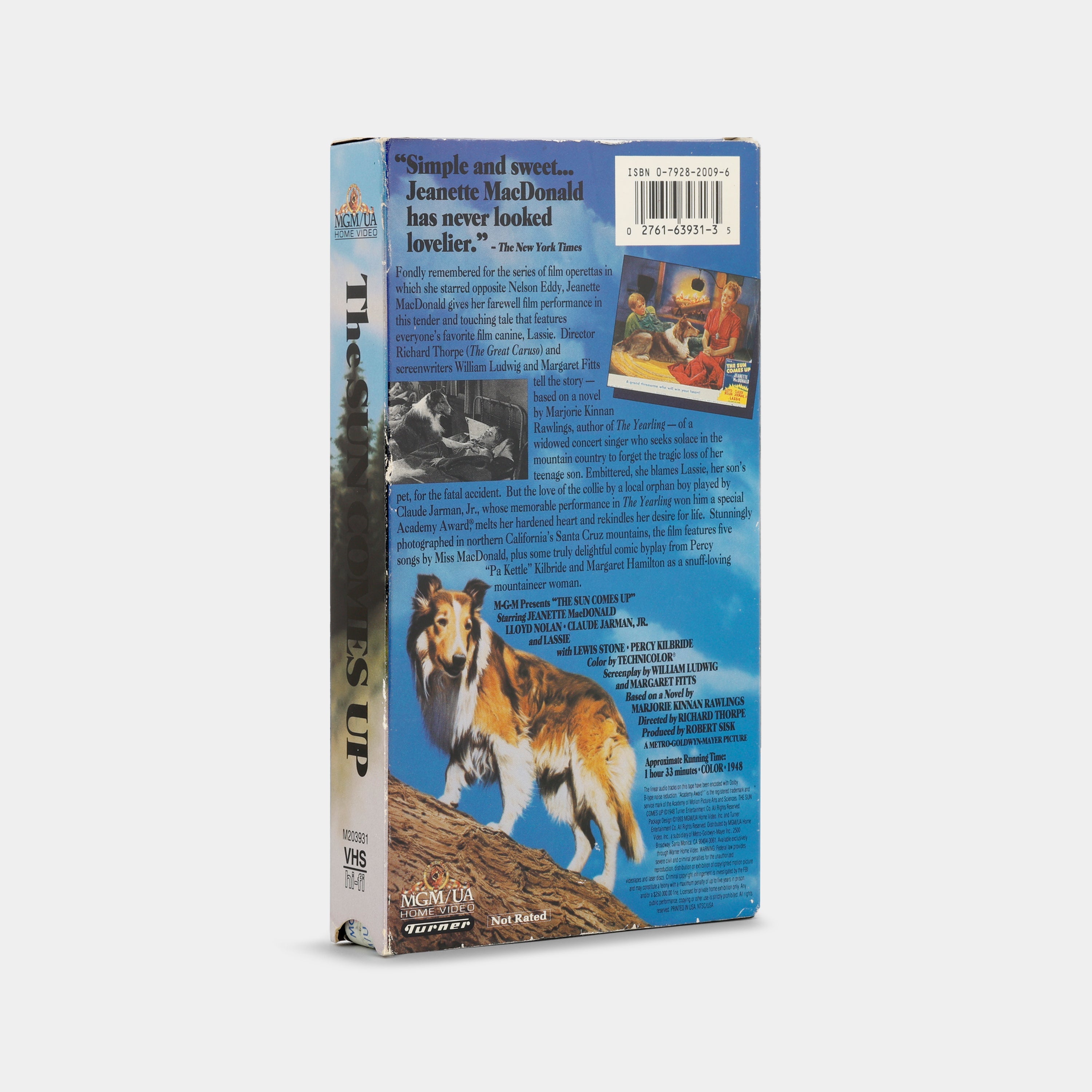 The Sun Comes Up VHS Tape