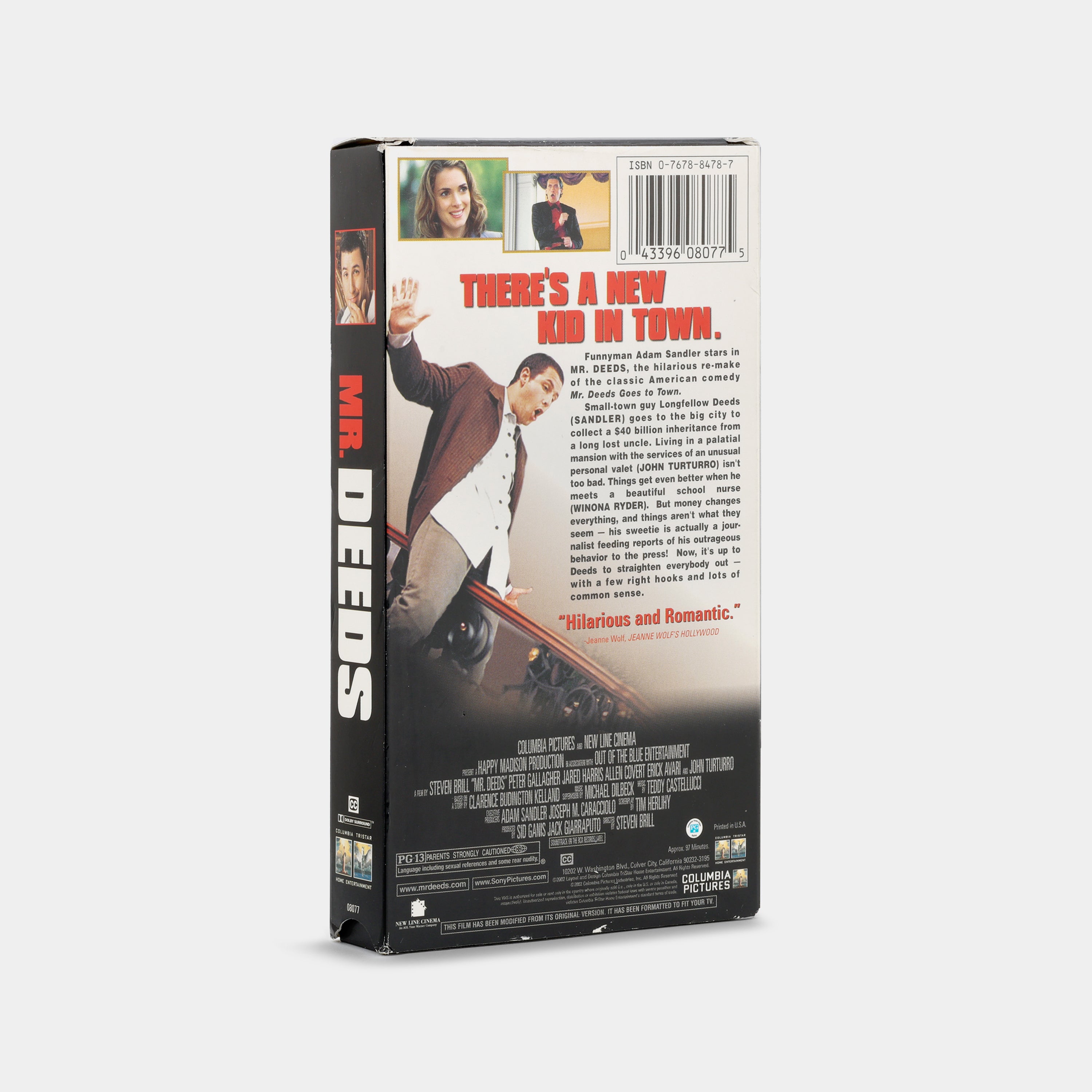 Mr. Deeds VHS Tape