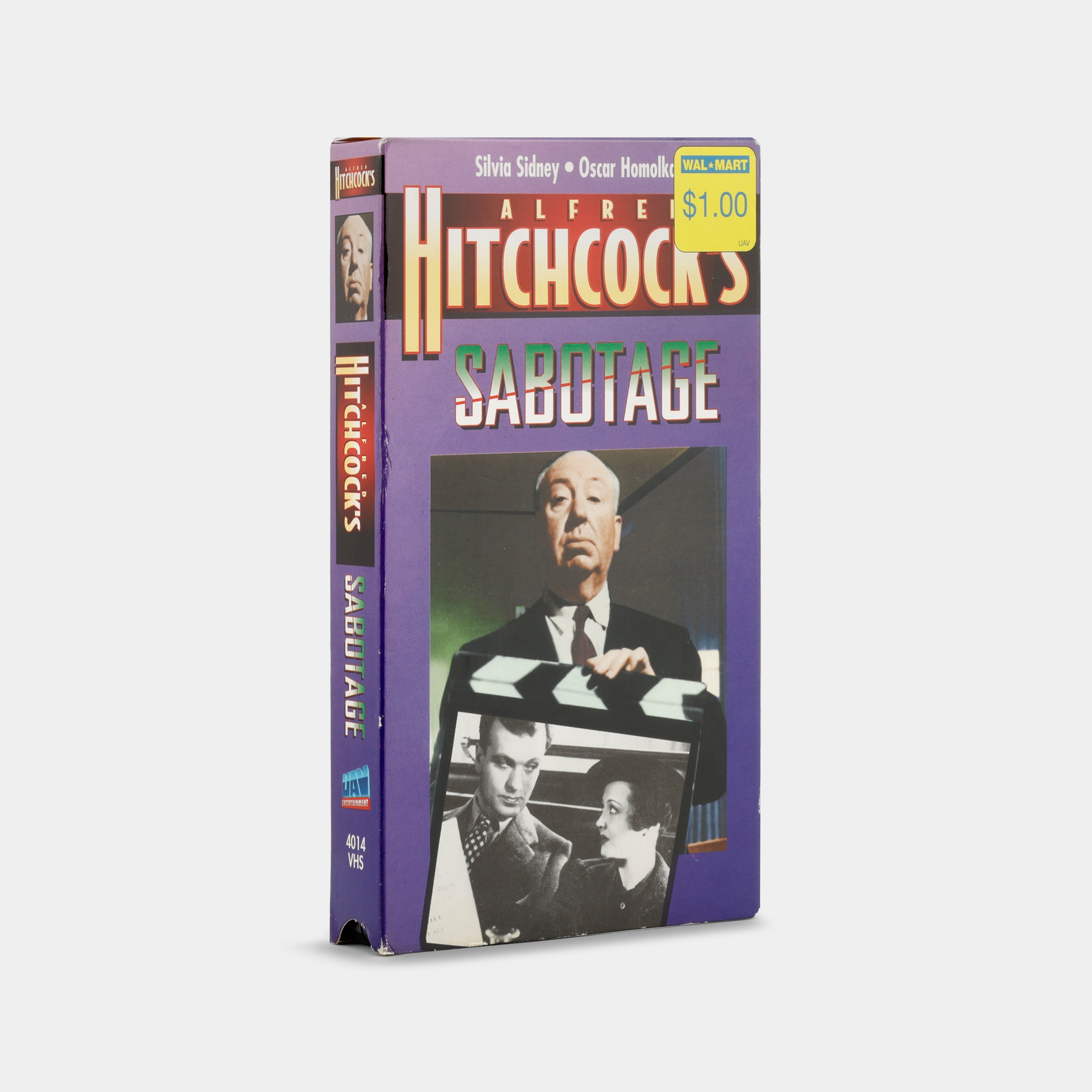 Sabotage VHS Tape