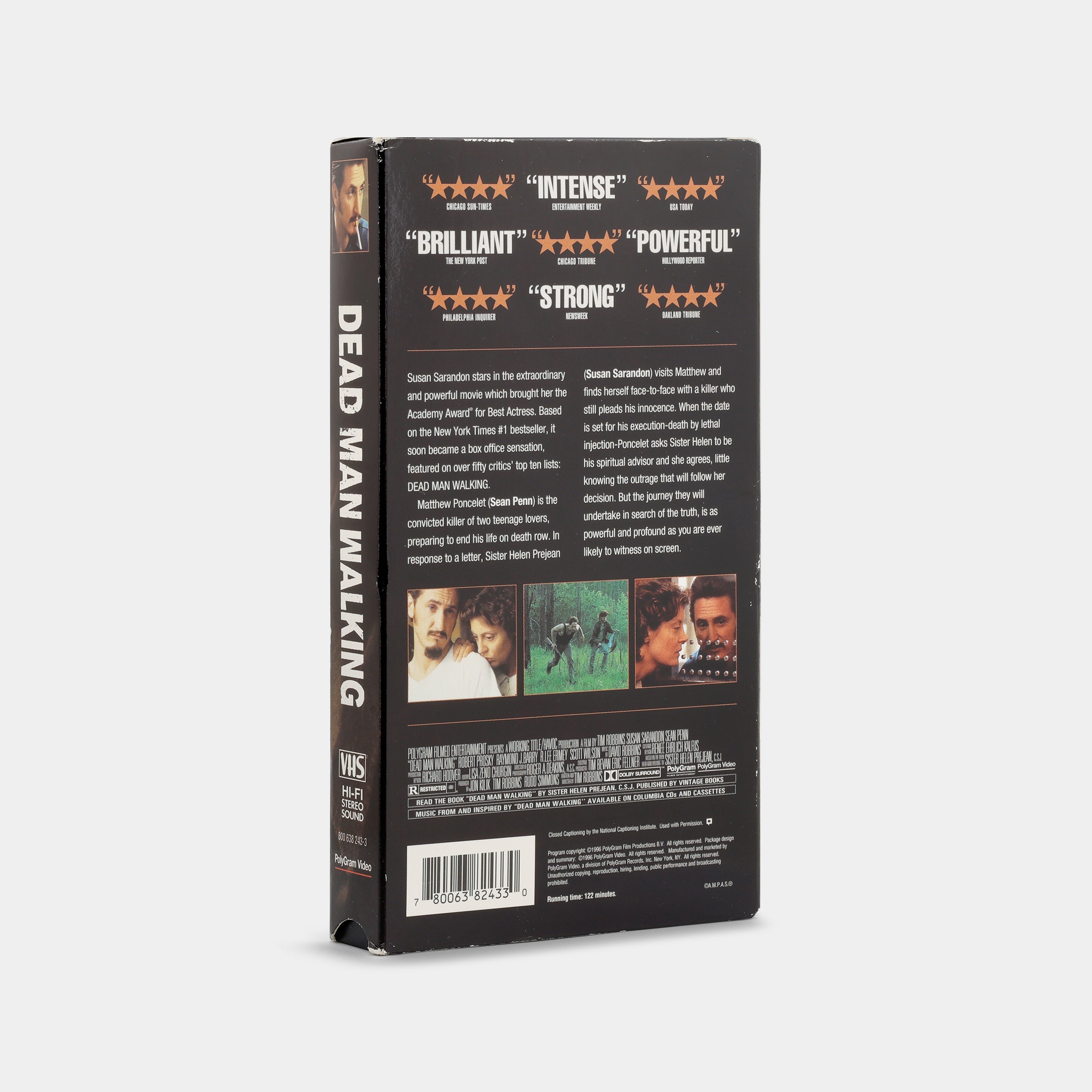 Dead Man Walking VHS Tape