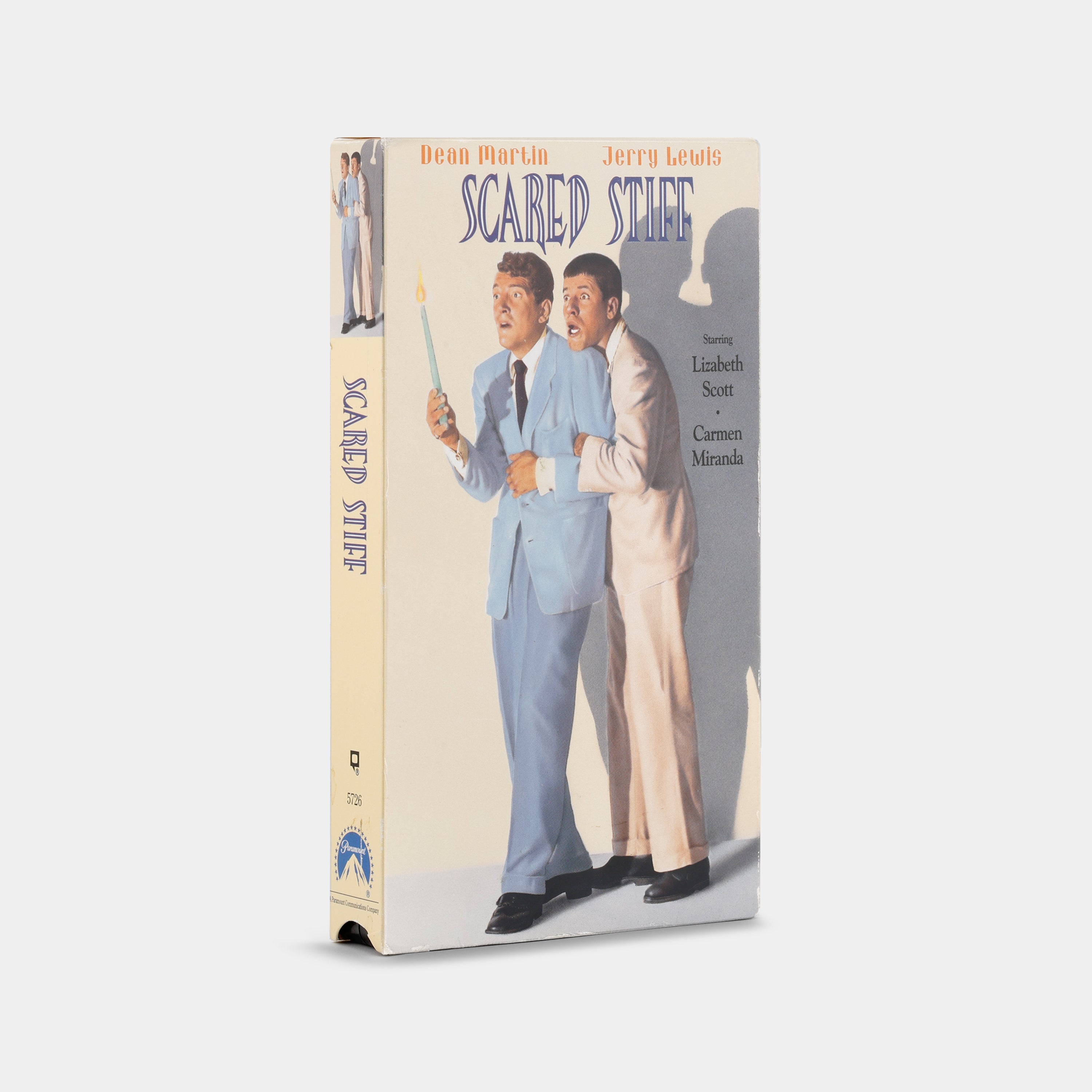 Scared Stiff VHS Tape