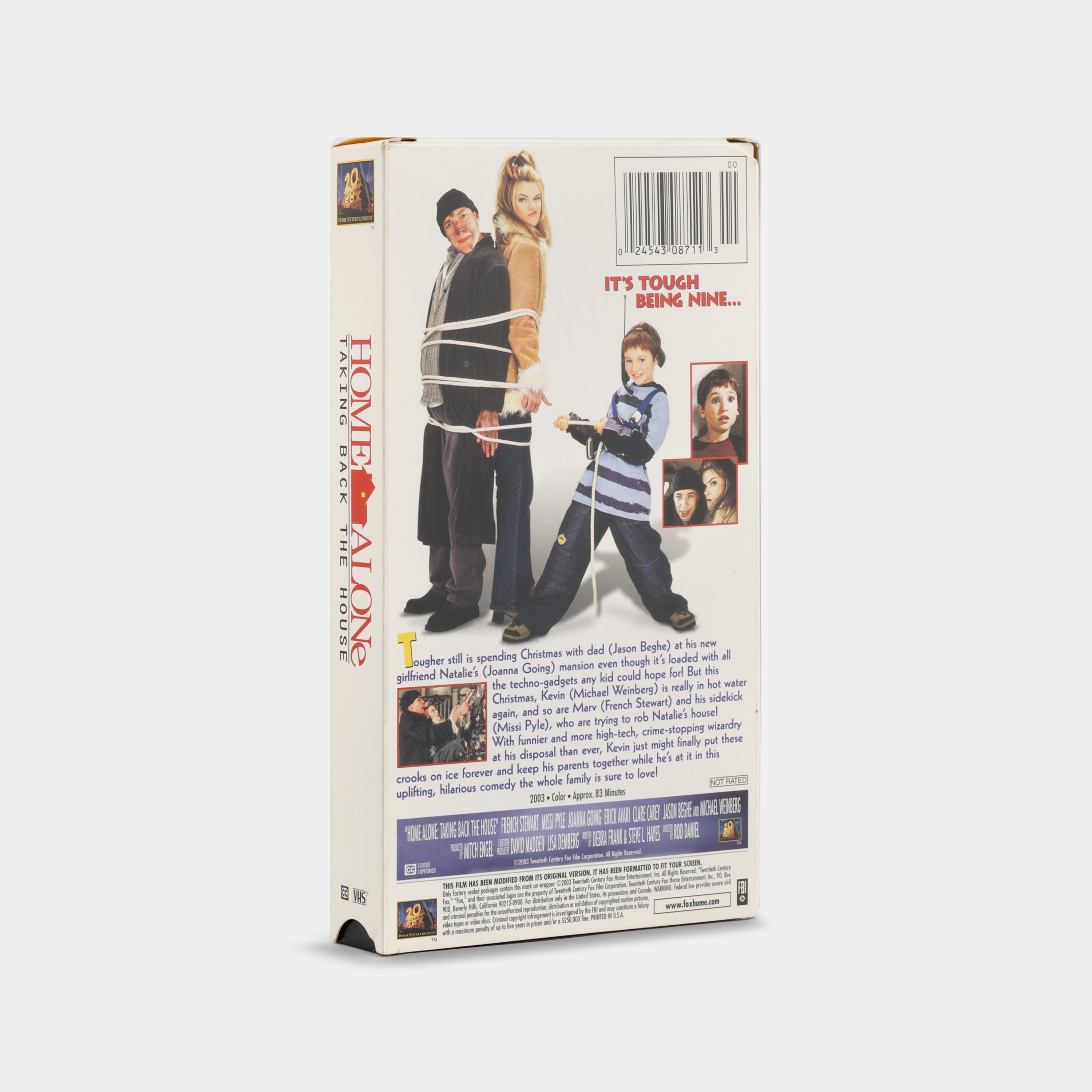 Home Alone 4: Taking Back the House VHS Tape