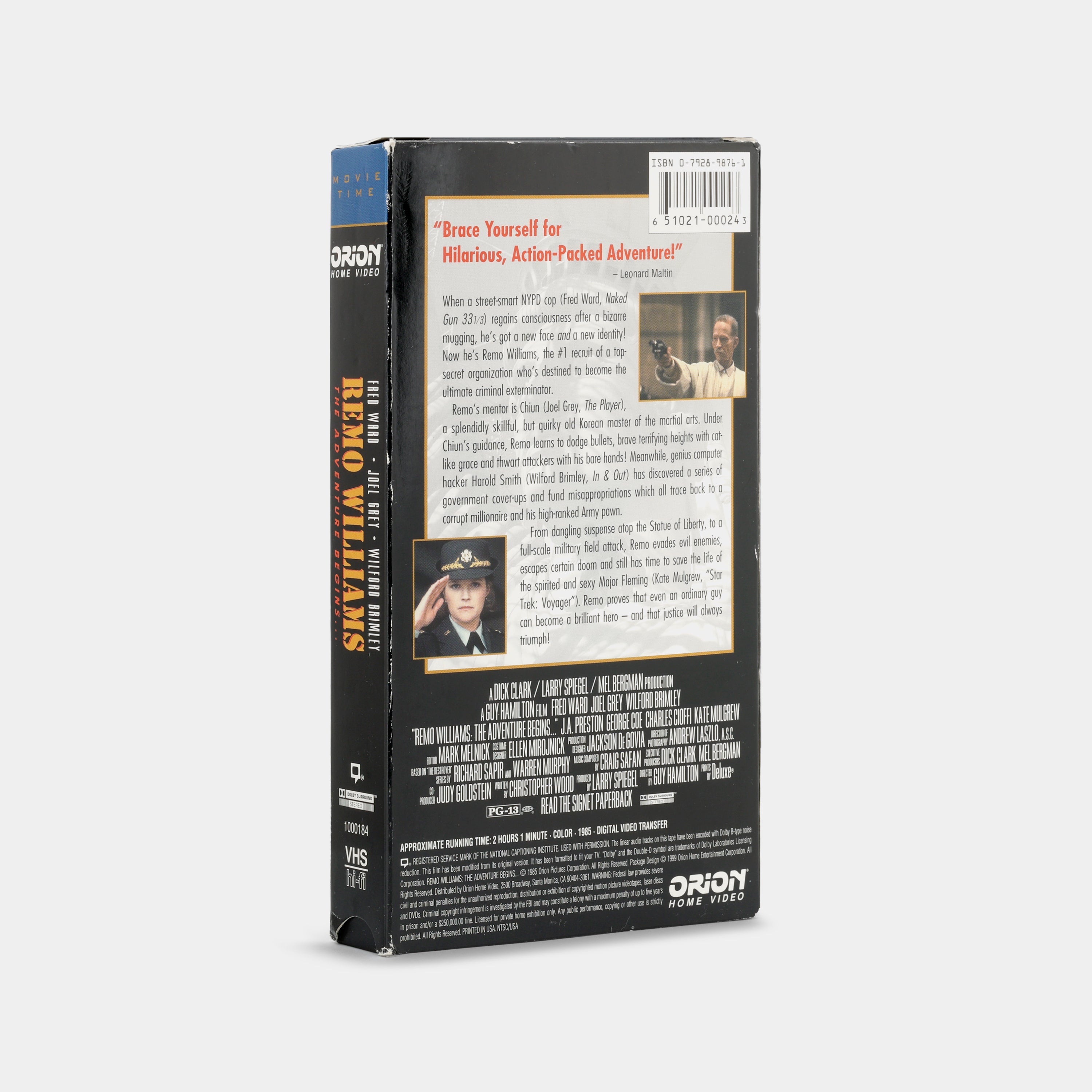 Remo Williams: The Adventure Begins VHS Tape