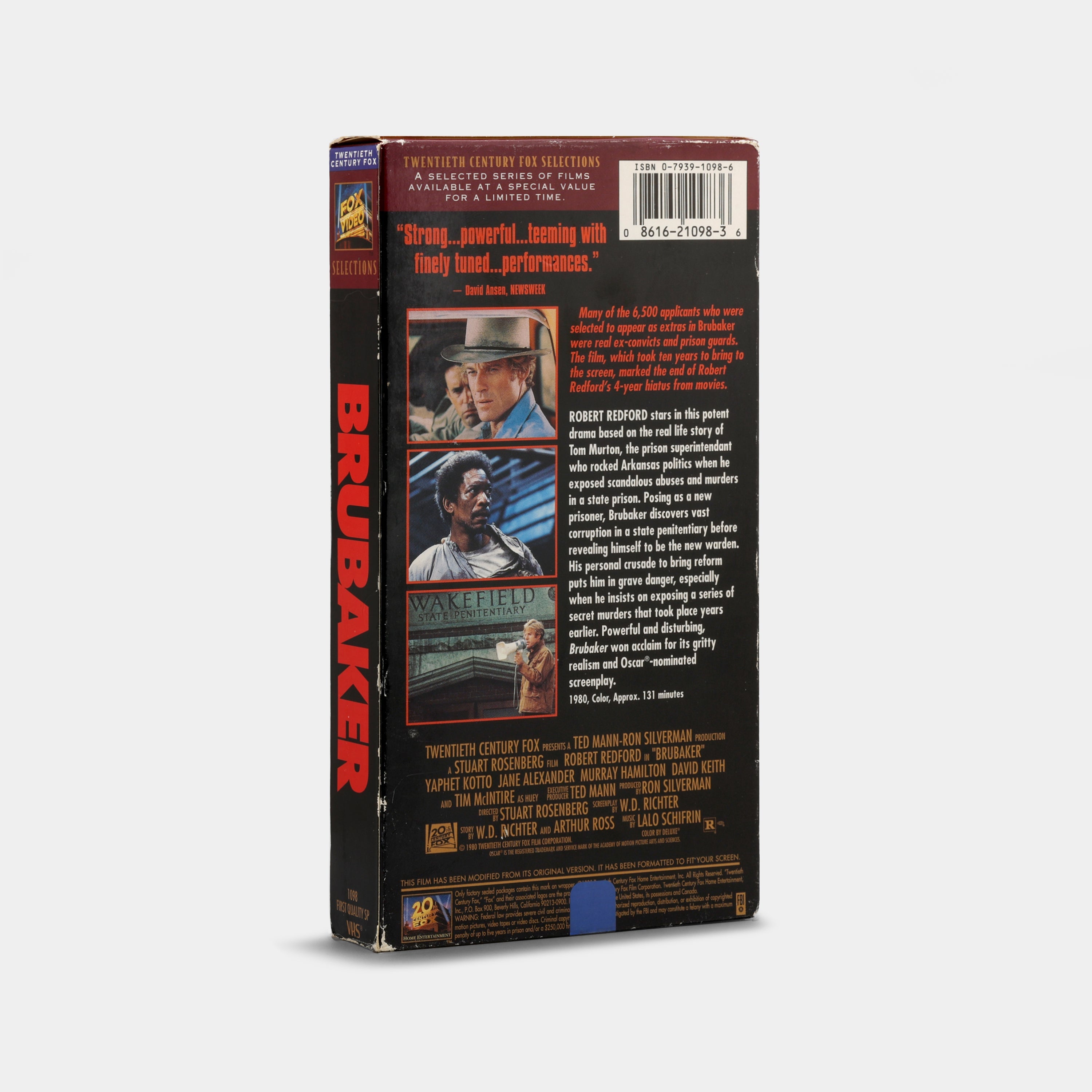 Brubaker VHS Tape