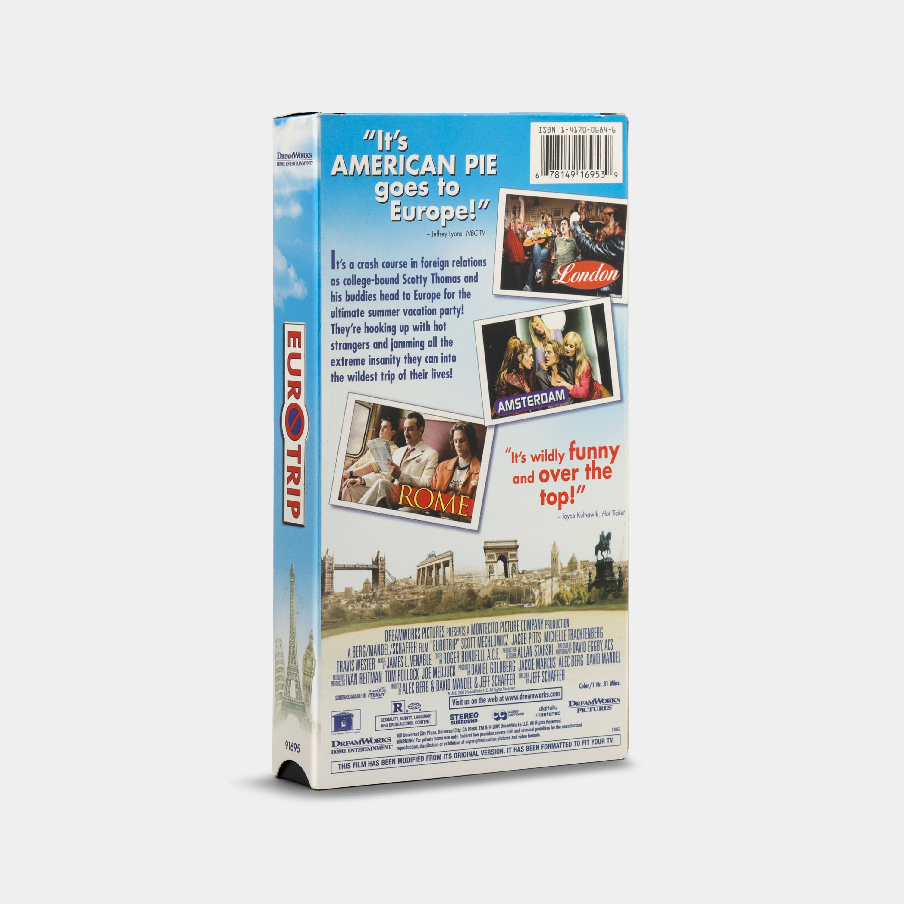 EuroTrip VHS Tape
