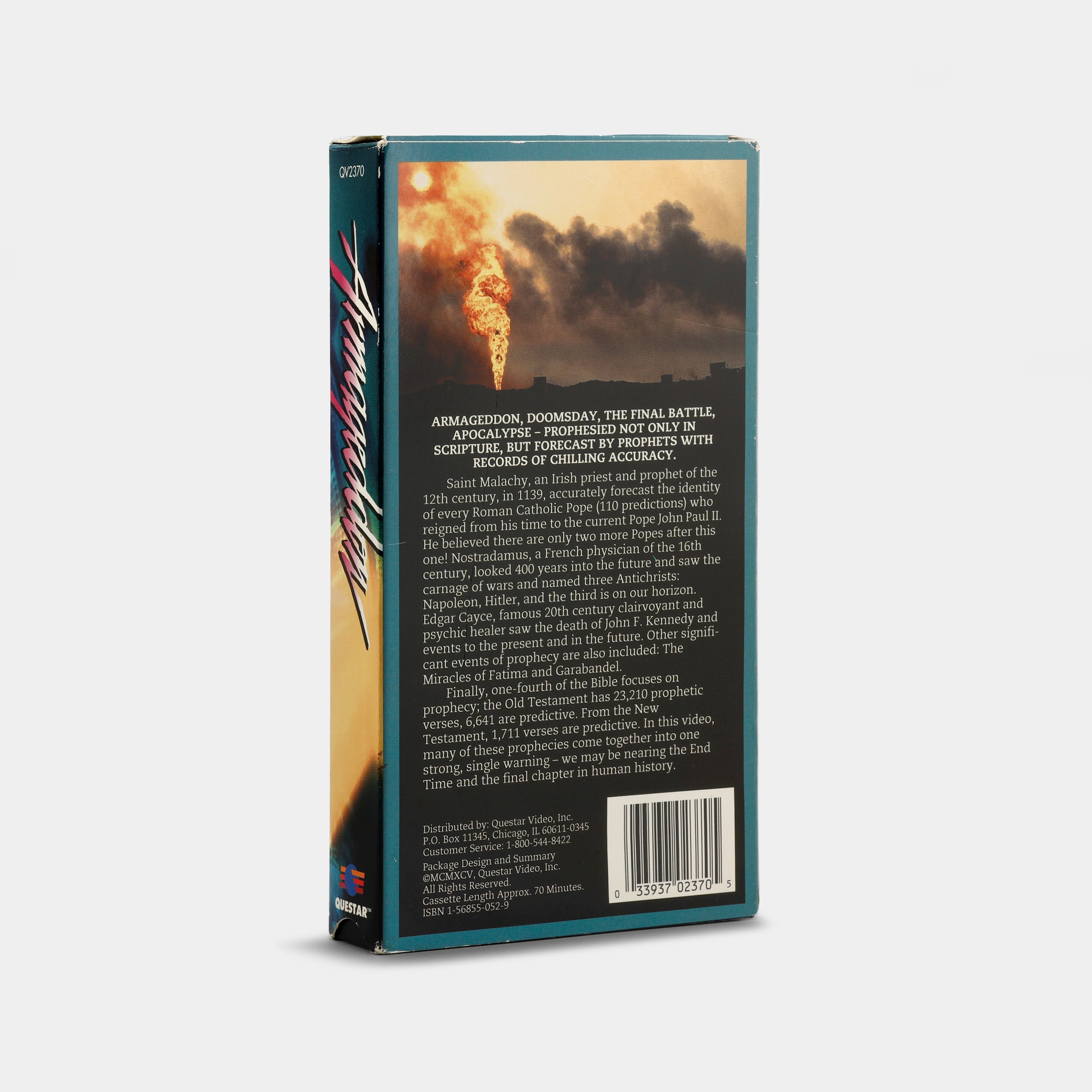 Armageddon: Prophecies of Our Time and the End of Time VHS Tape