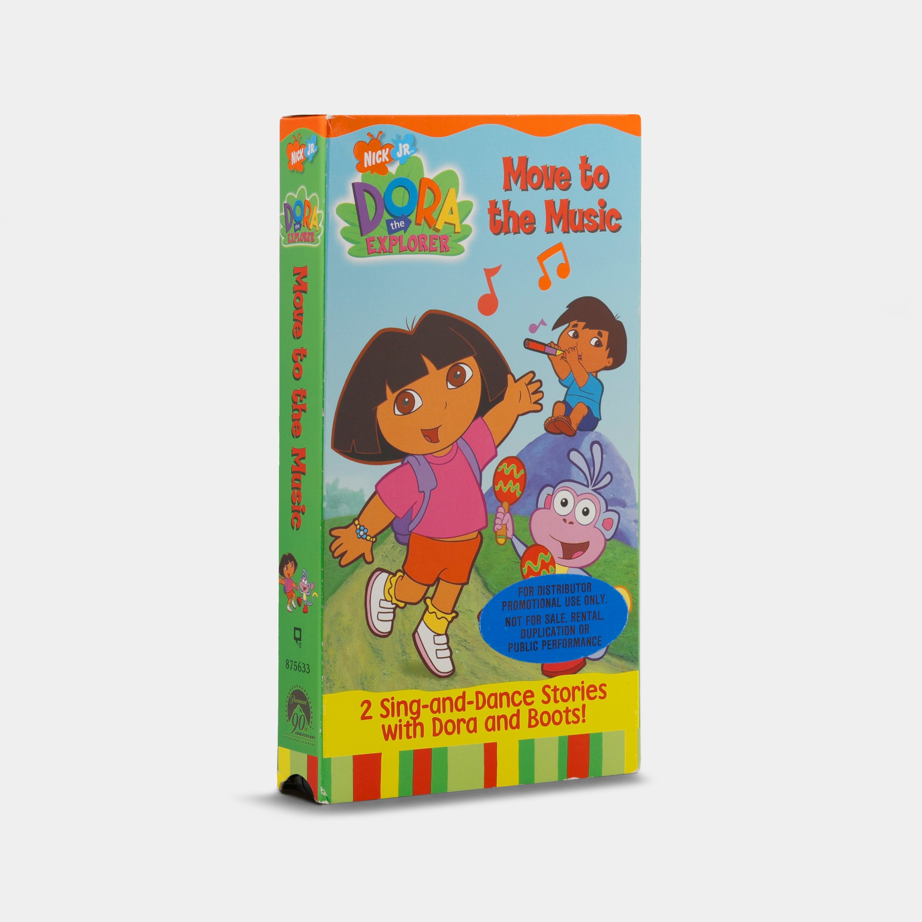 Dora The Explorer: Move To The Music VHS Tape