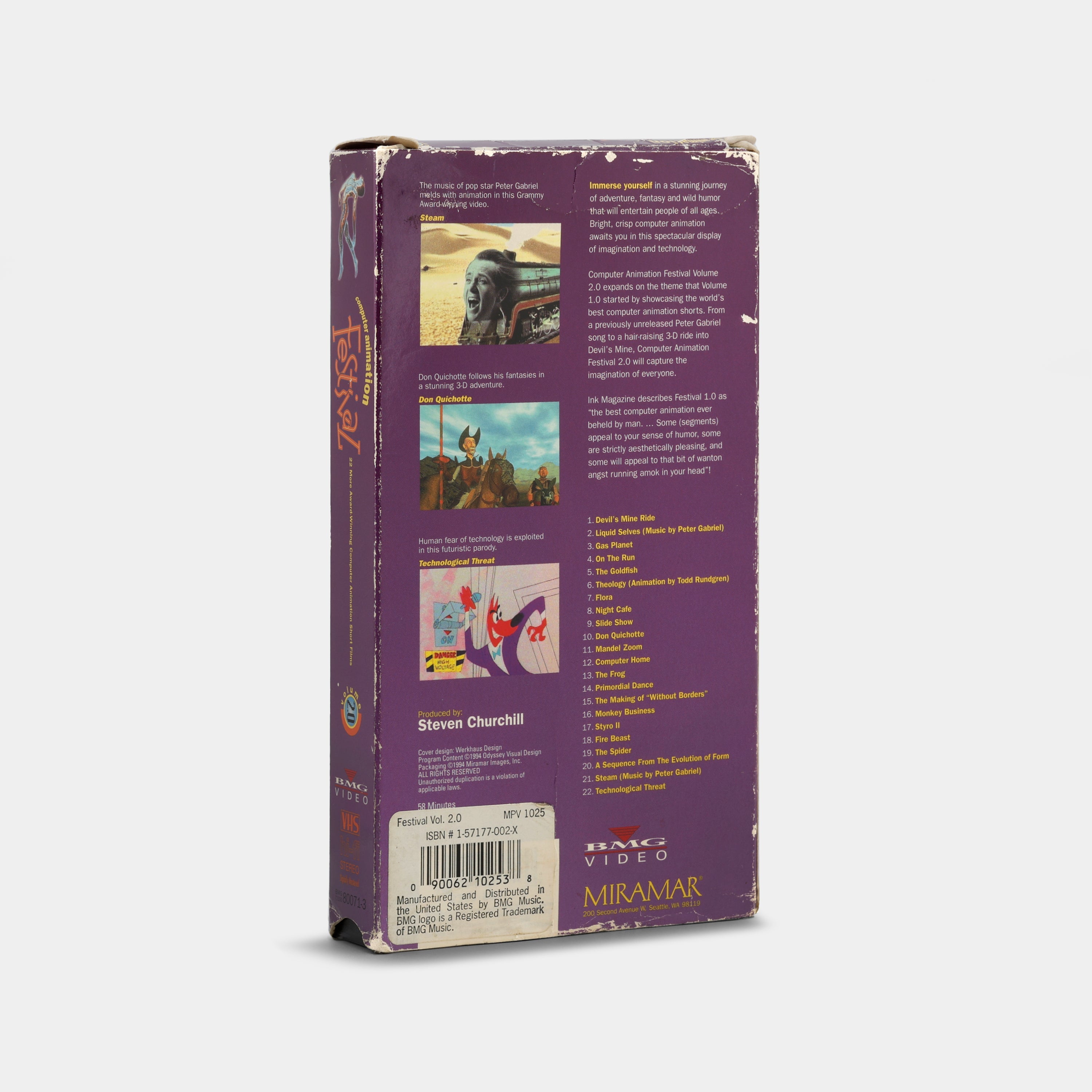 Computer Animation Festival: Volume 2.0 VHS Tape