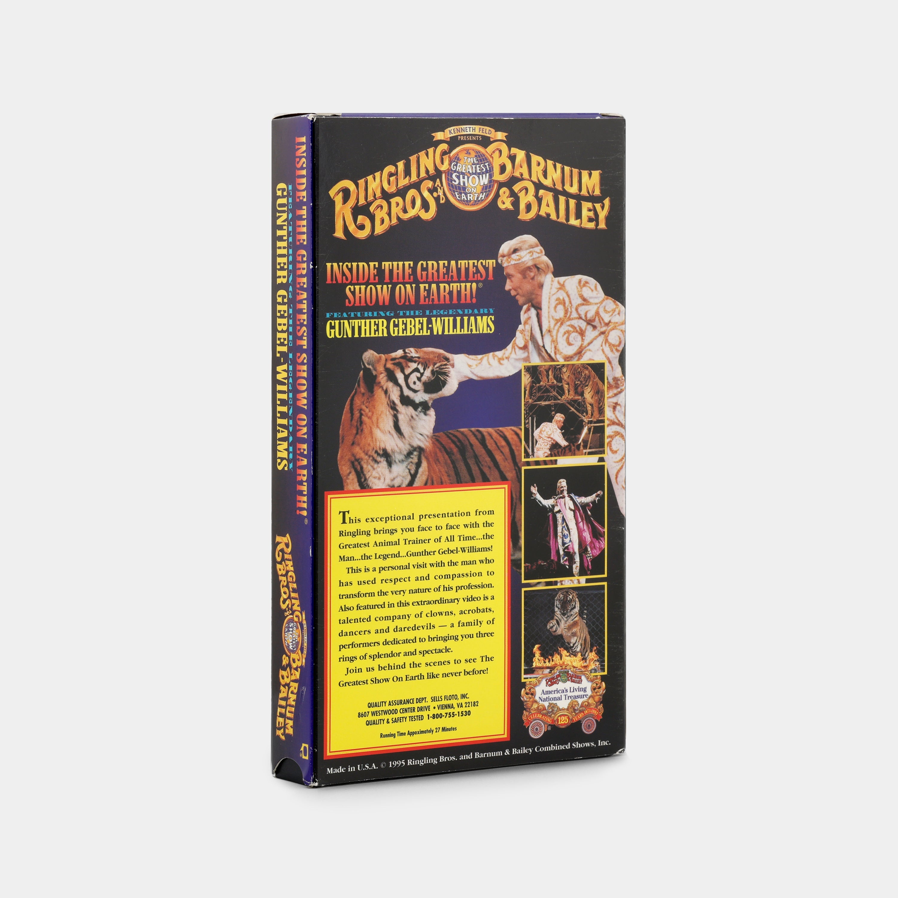 Ringling Bros. and Barnum & Bailey: Inside the Greatest Show on Earth VHS Tape