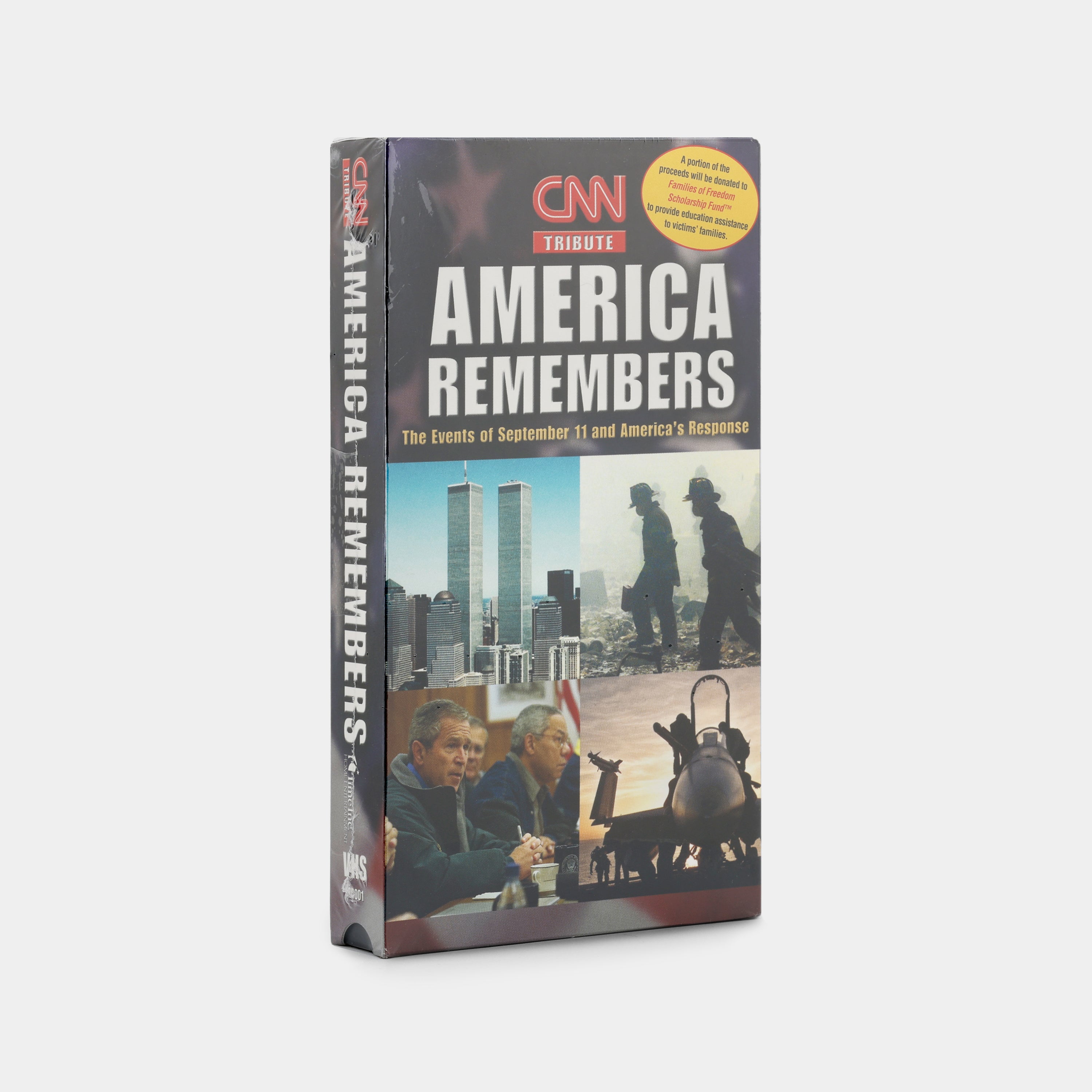 CNN Tribute: America Remembers (Sealed) VHS Tape