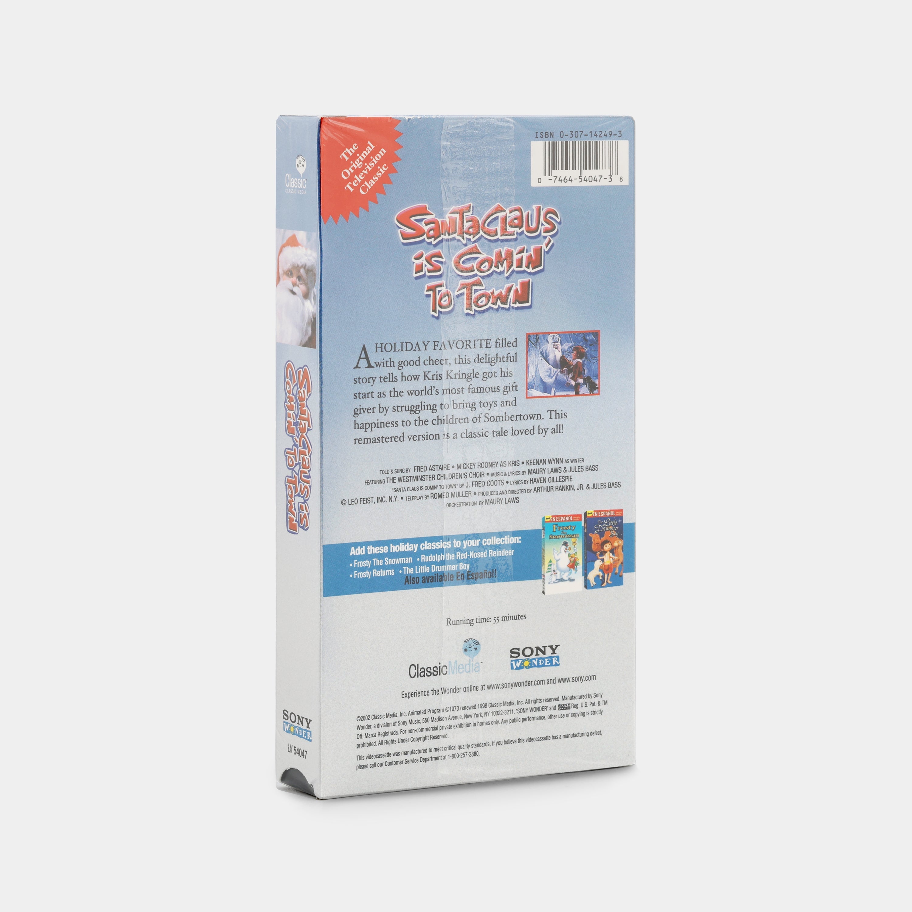 Santa Claus Is Comin’ to Town (Sealed) VHS Tape