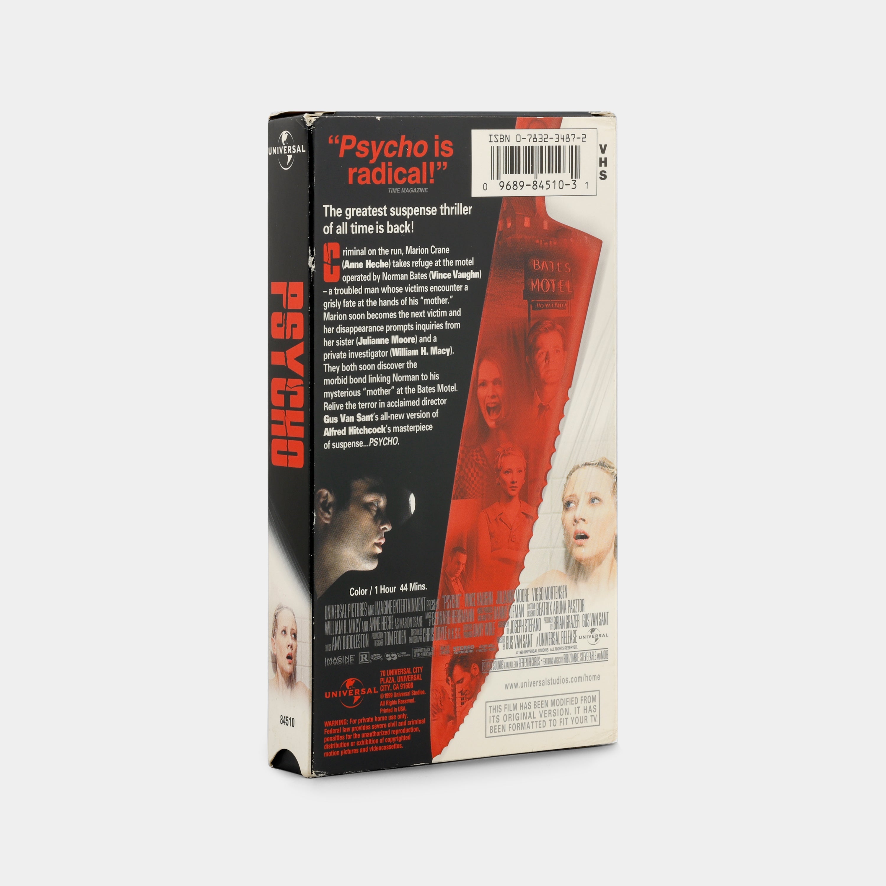 Psycho VHS Tape