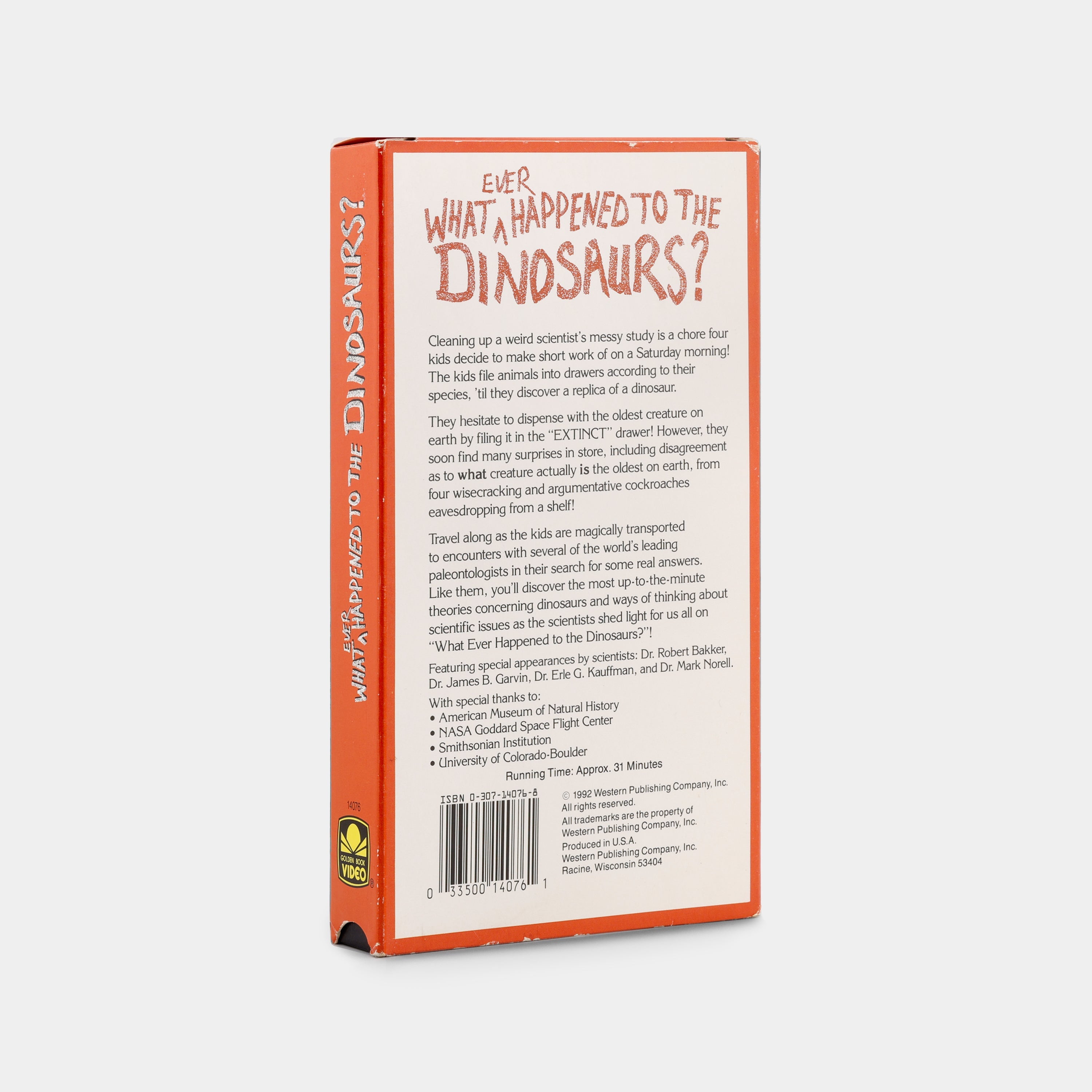 What Ever Happened to the Dinosaurs? VHS Tape