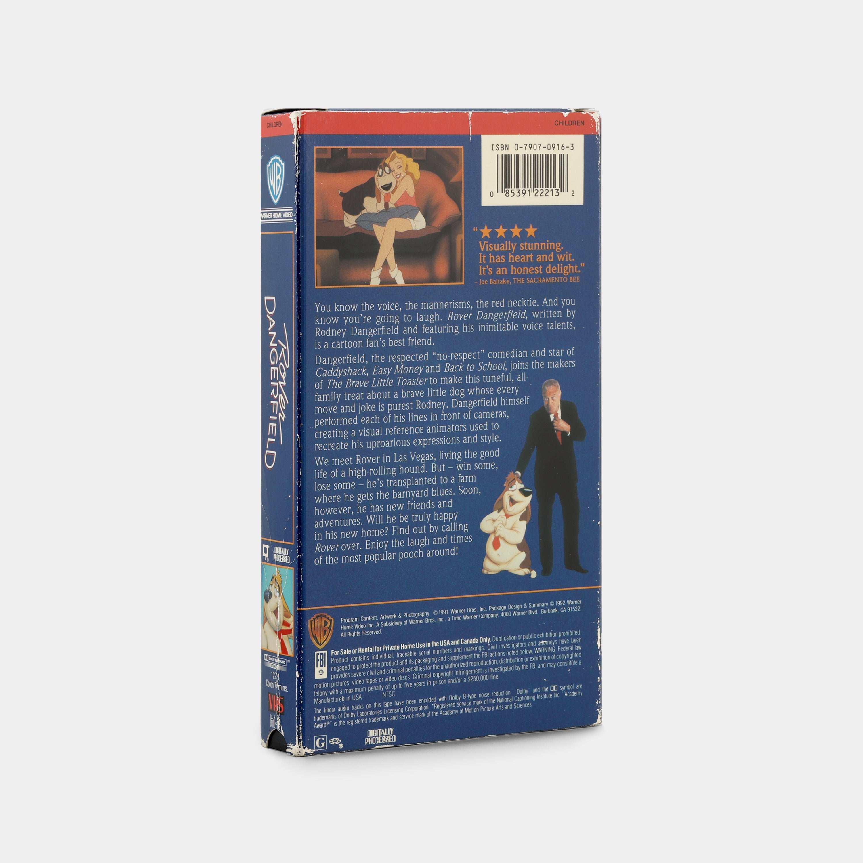 Rover Dangerfield VHS Tape