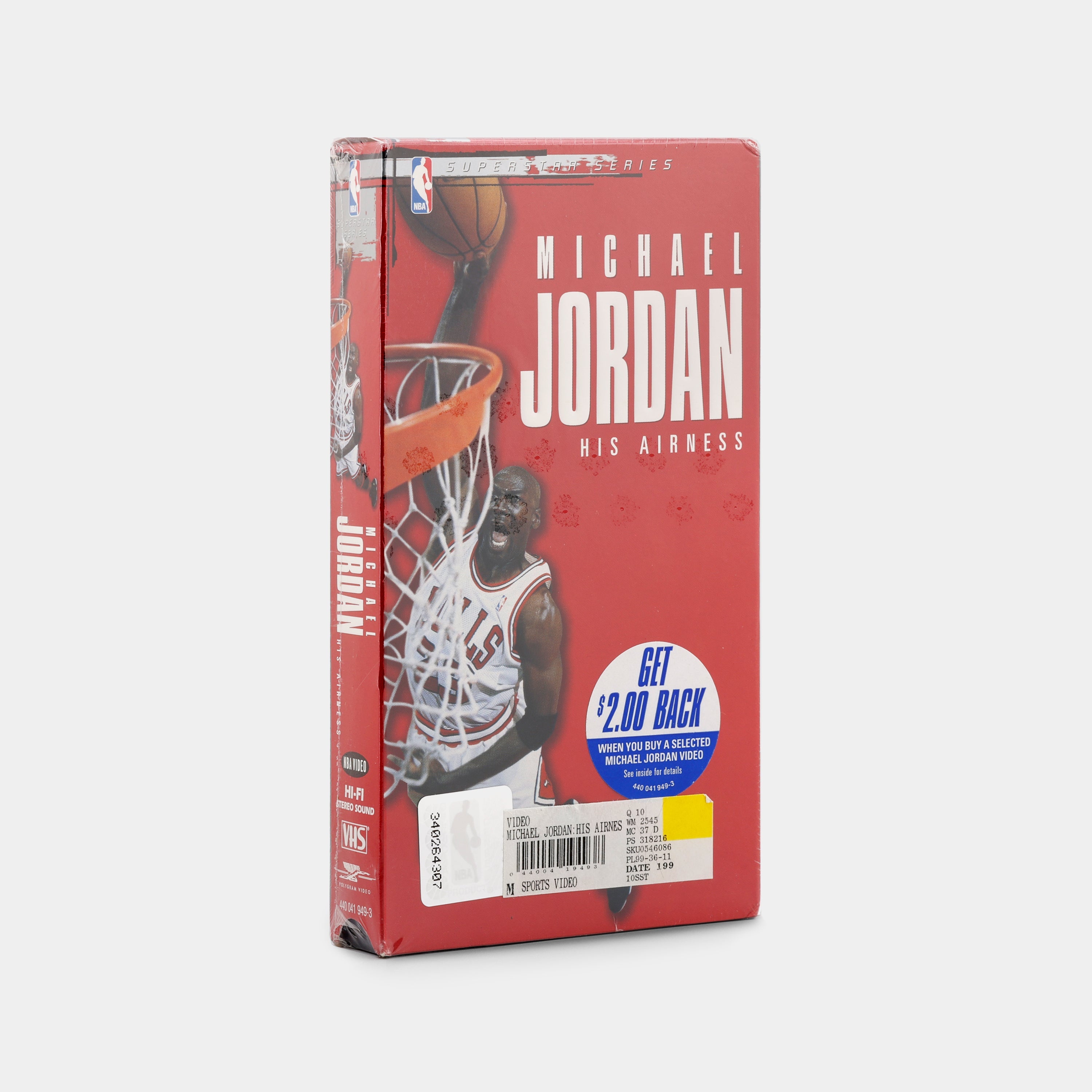 Michael Jordan: His Airness (Sealed) VHS Tape