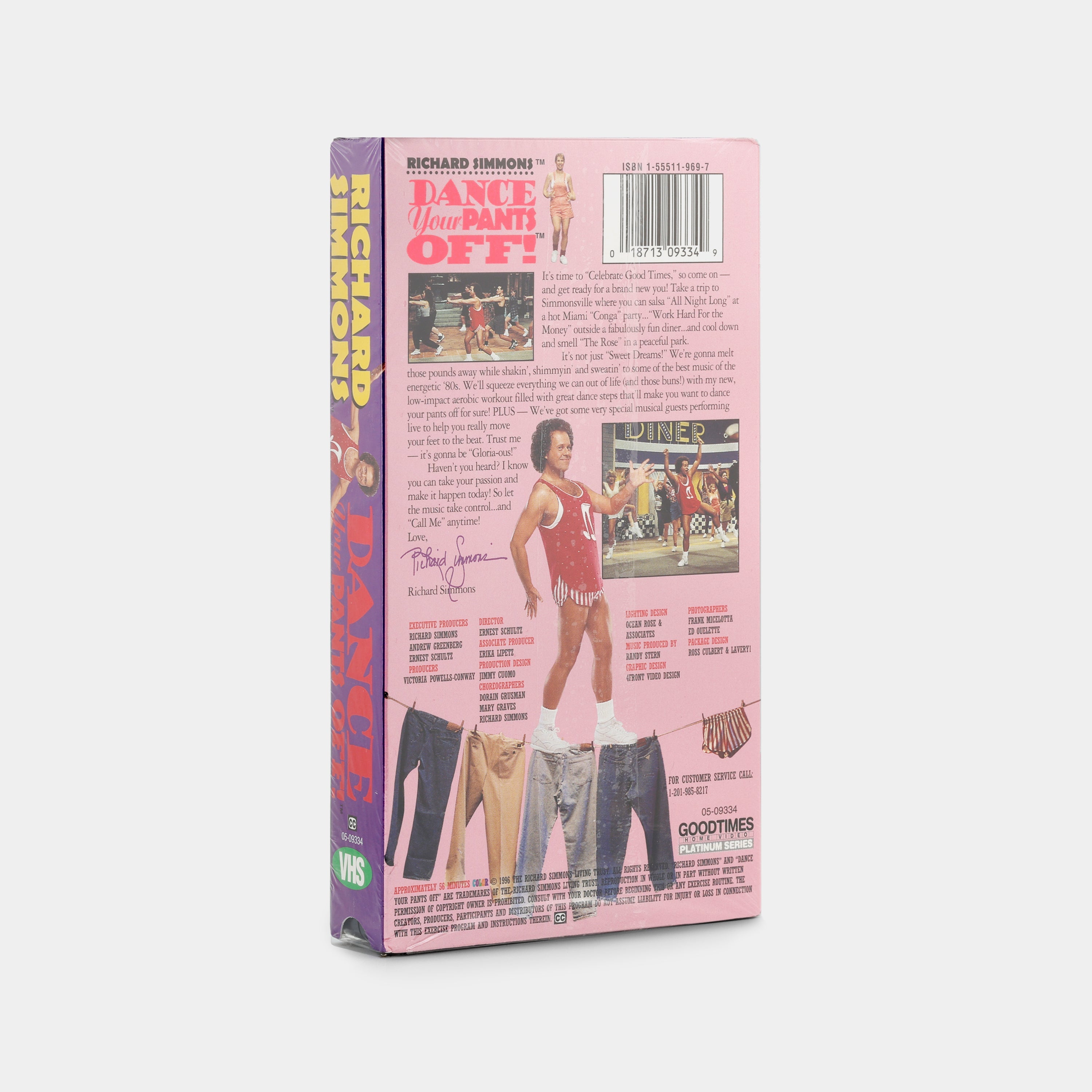 Richard Simmons: Dance Your Pants Off! (Sealed) VHS Tape – Retrospekt