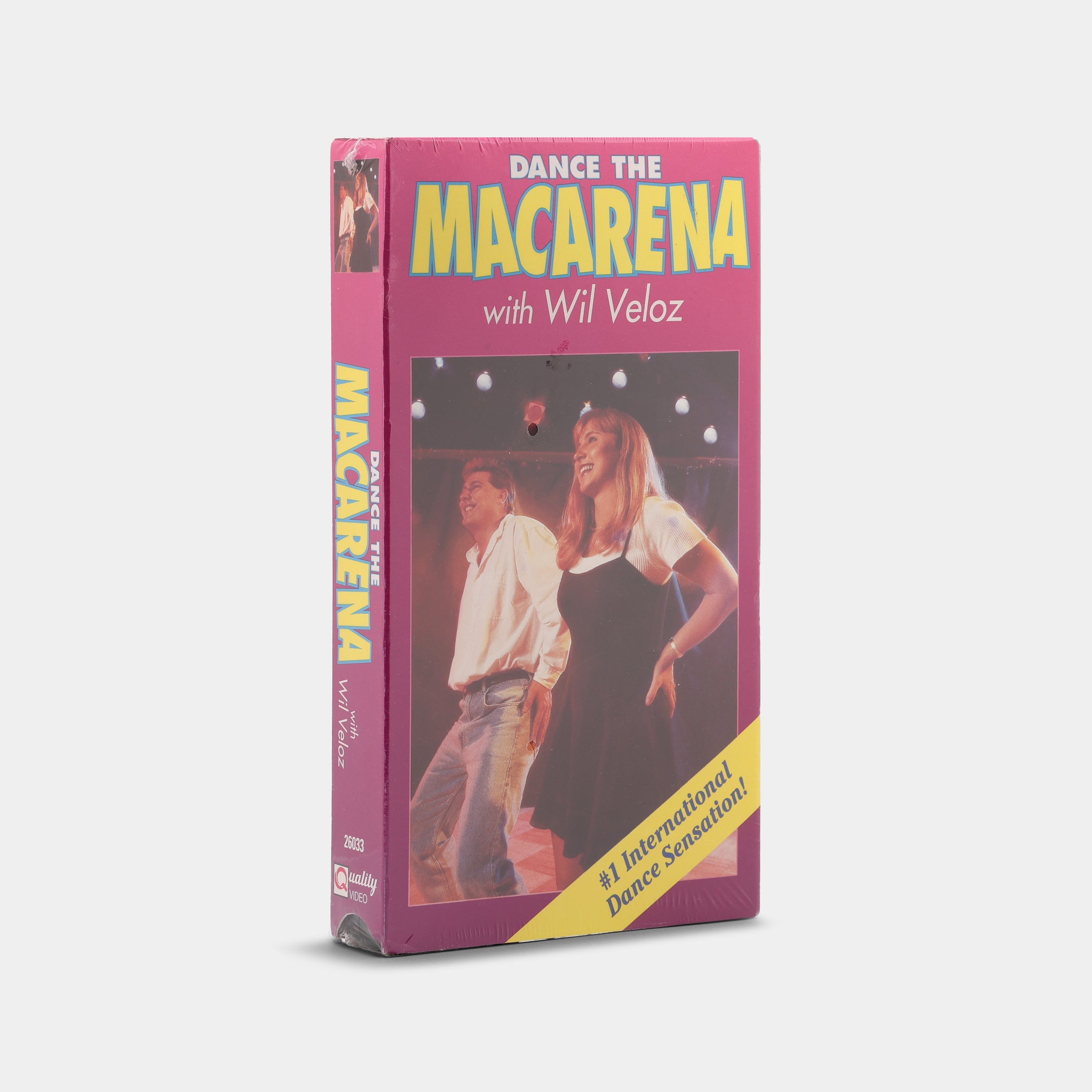 Dance the Macarena with Wil Veloz (Sealed) VHS Tape