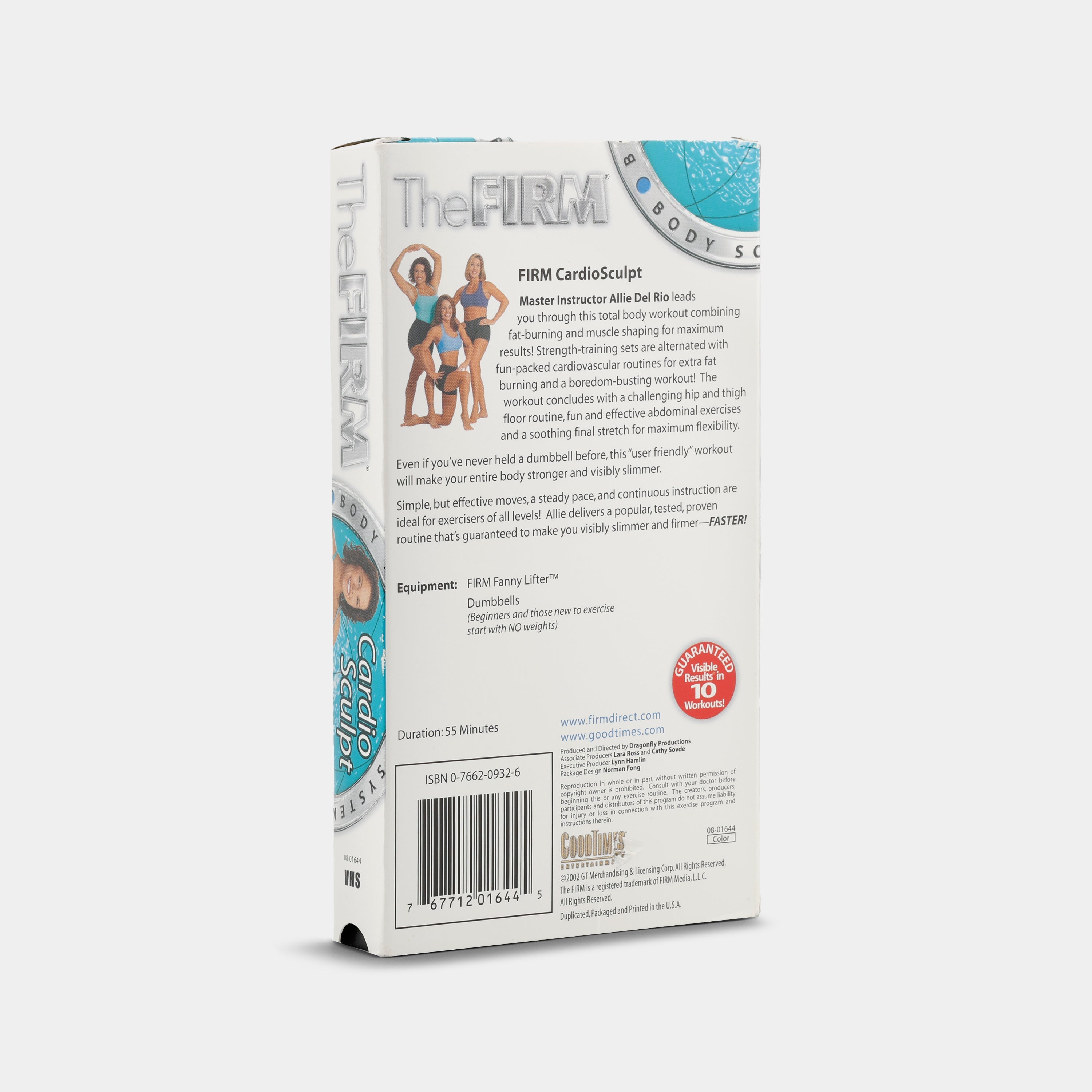The Firm Cardio Sculpt VHS Tape