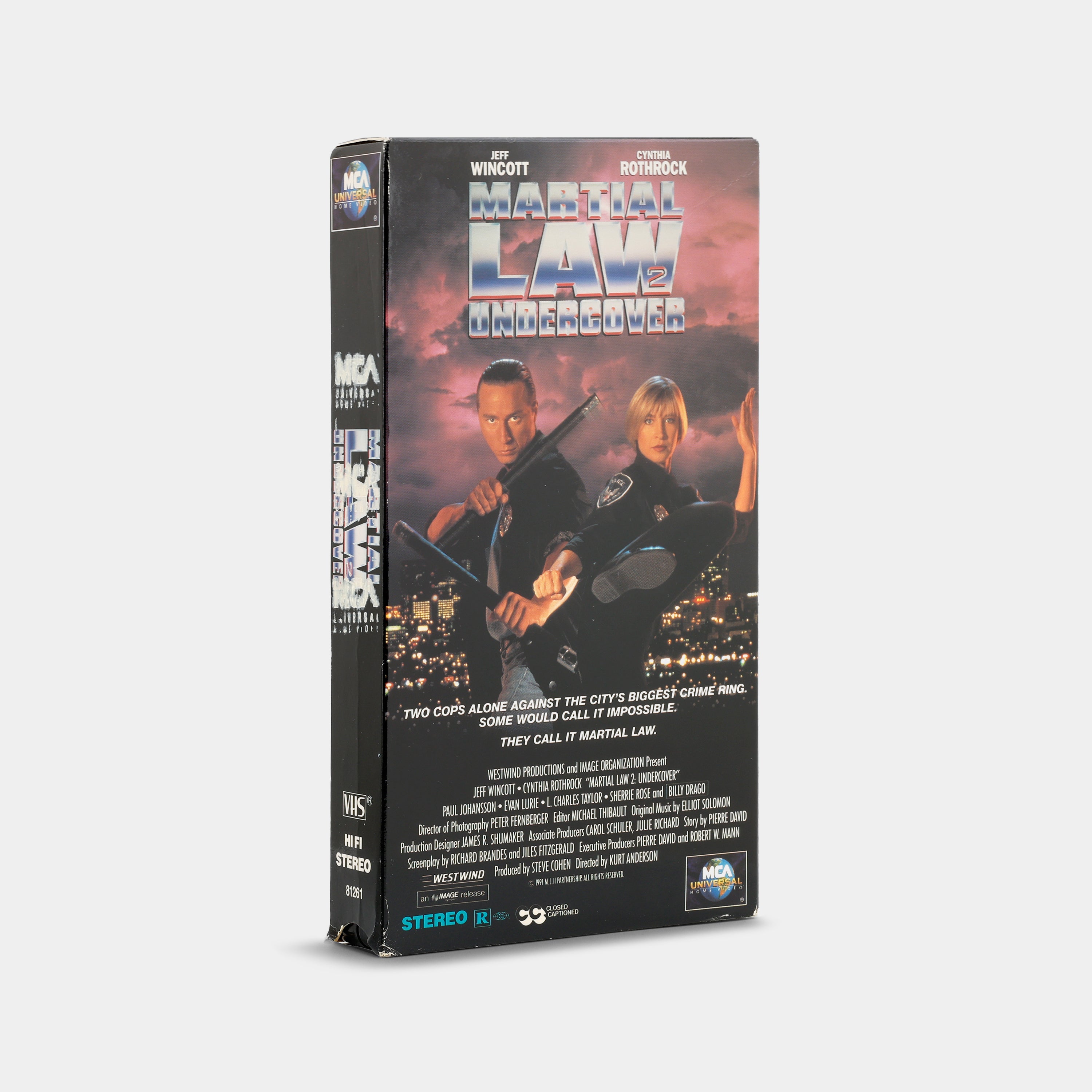 Martial Law 2: Undercover VHS Tape