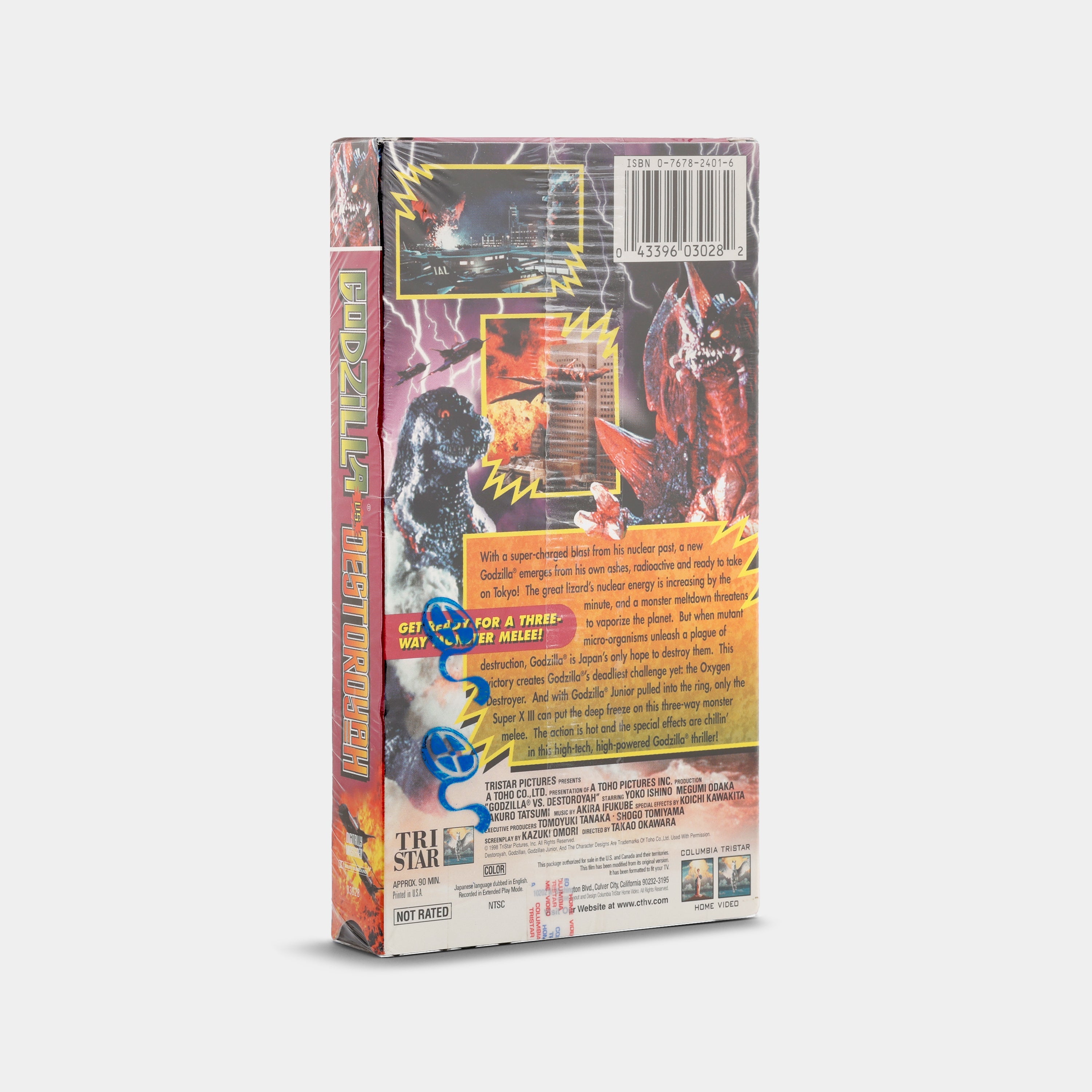 Godzilla vs. Destoroyah (Sealed) VHS Tape