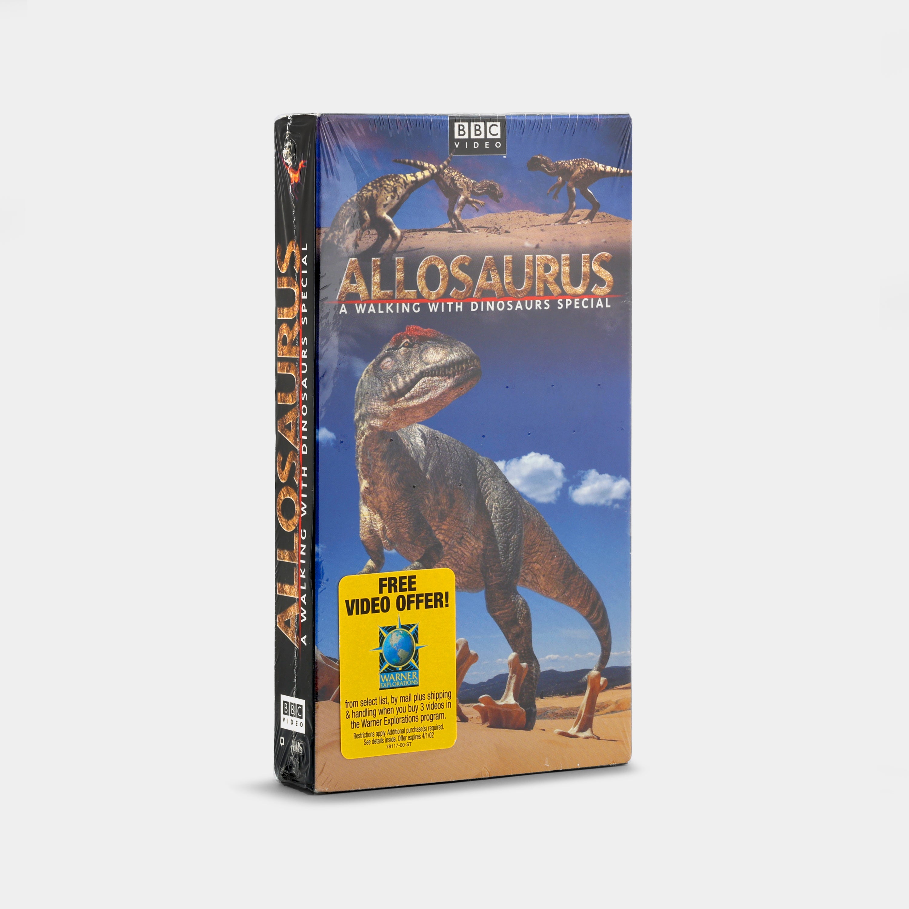 Allosaurus: A Walking with Dinosaurs Special (Sealed) VHS Tape