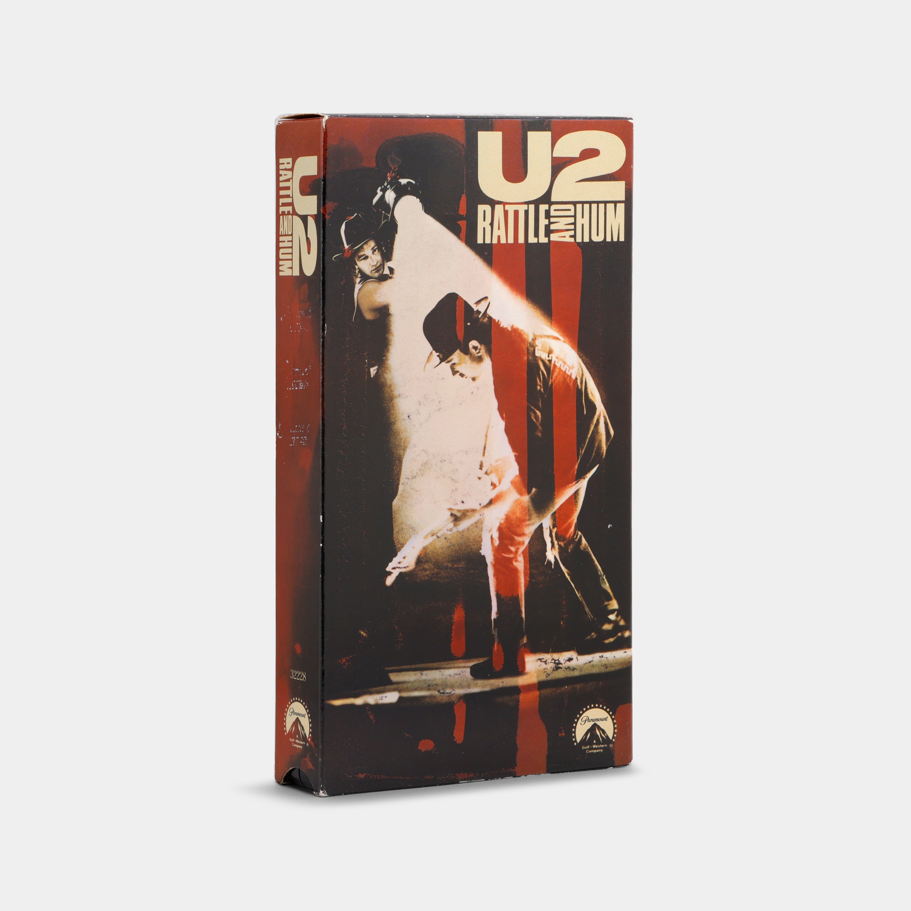U2: Rattle and Hum VHS Tape