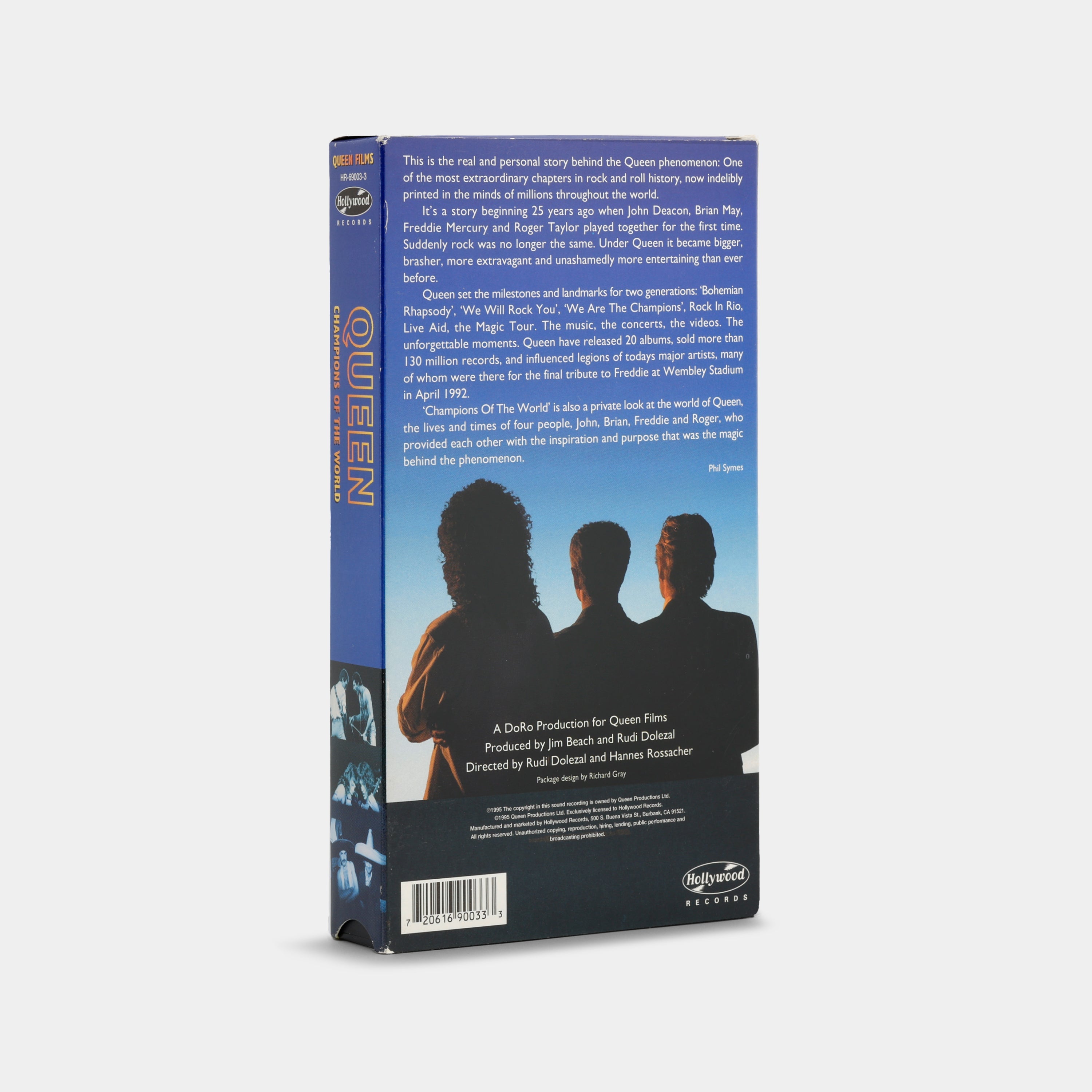 Queen: Champions of the World VHS Tape