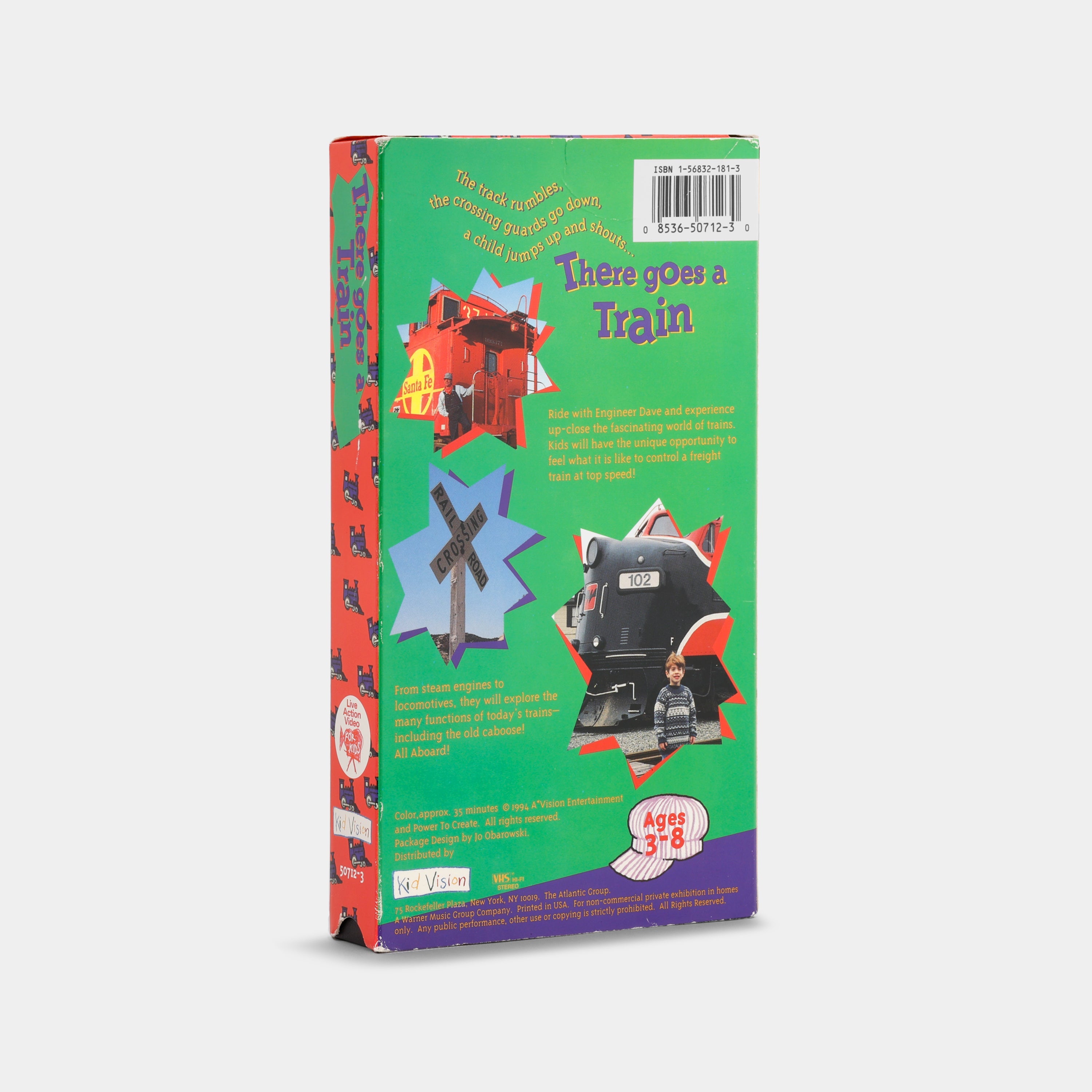 There Goes a Train VHS Tape