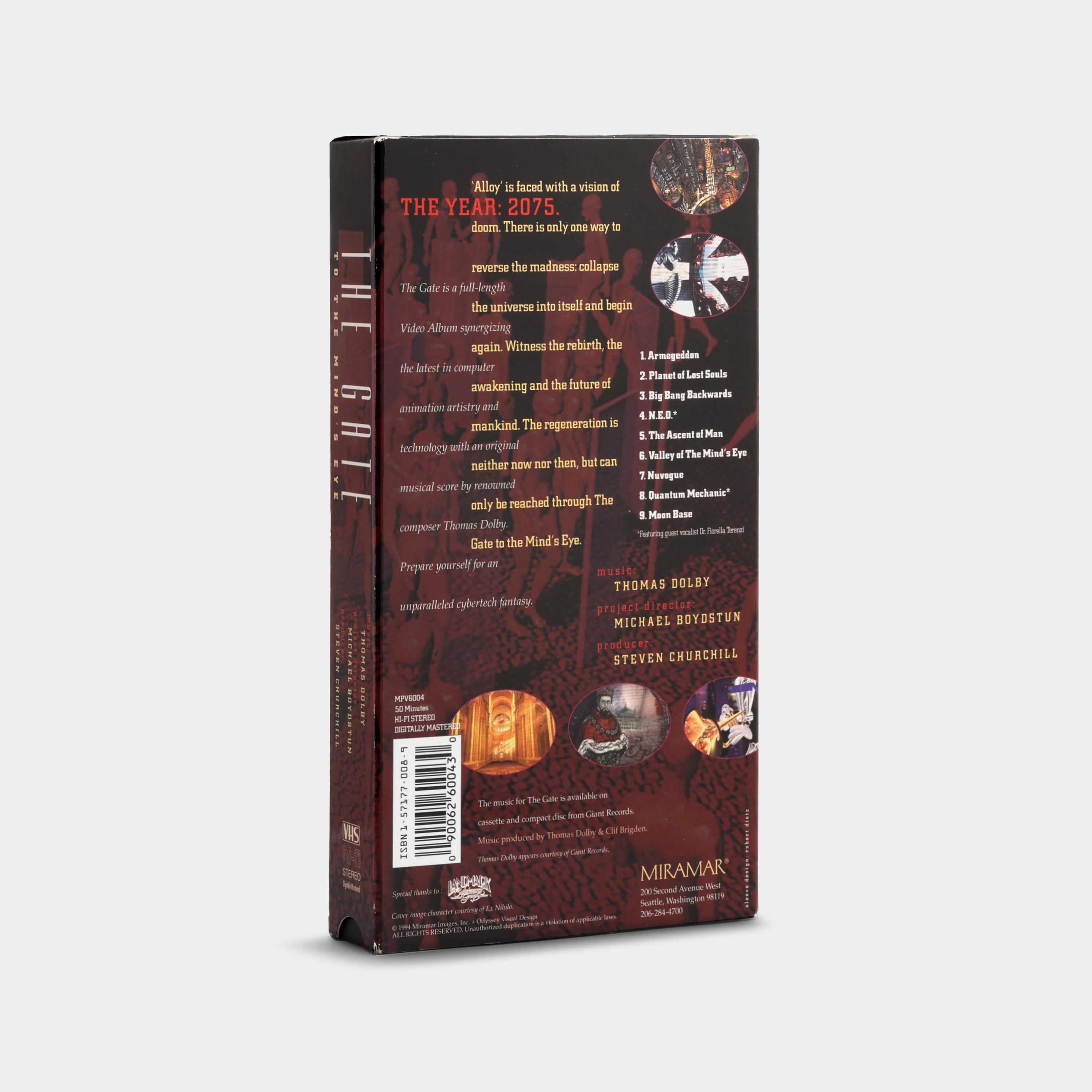 The Gate to the Mind's Eye VHS Tape