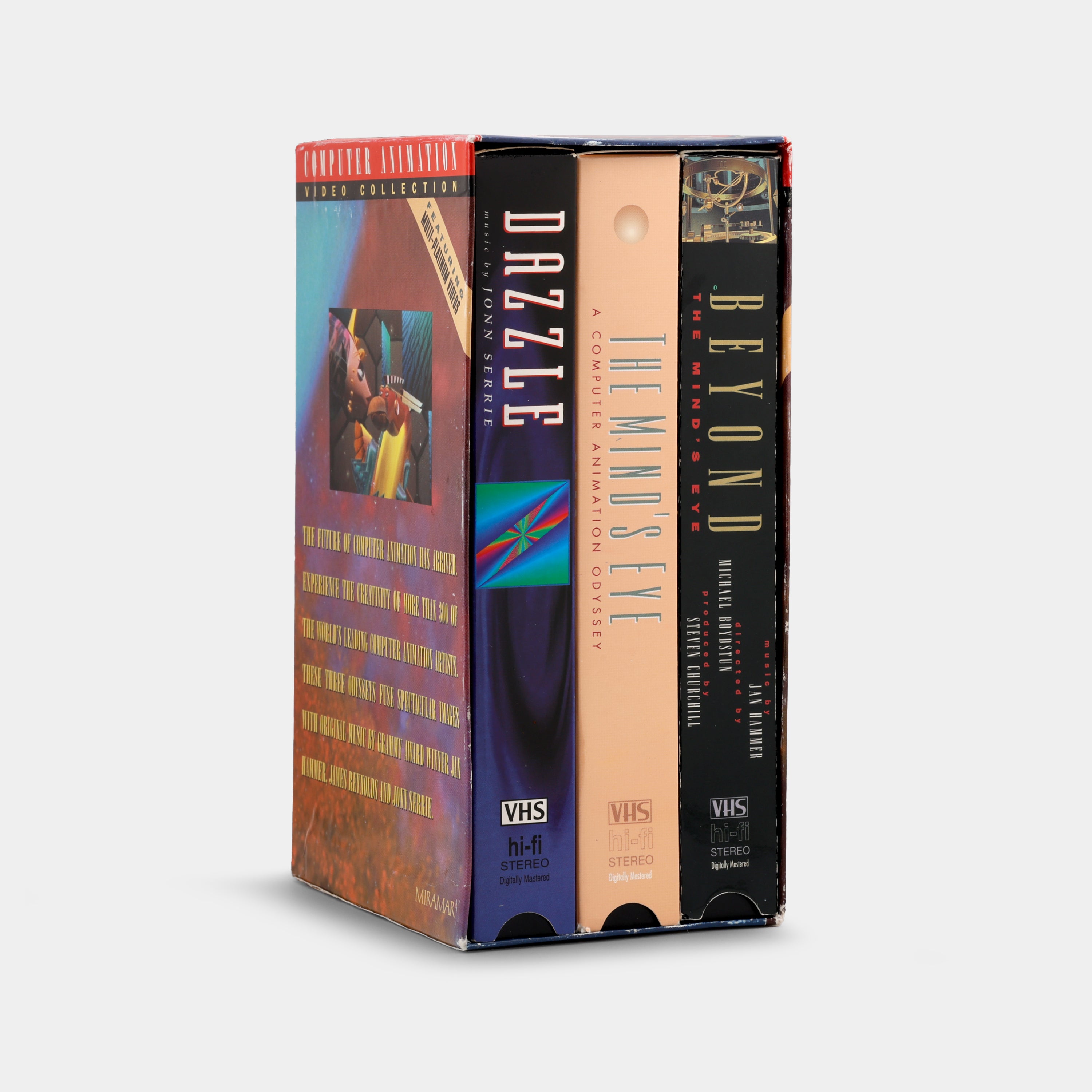 Computer Animation Video Collection VHS Tape Set