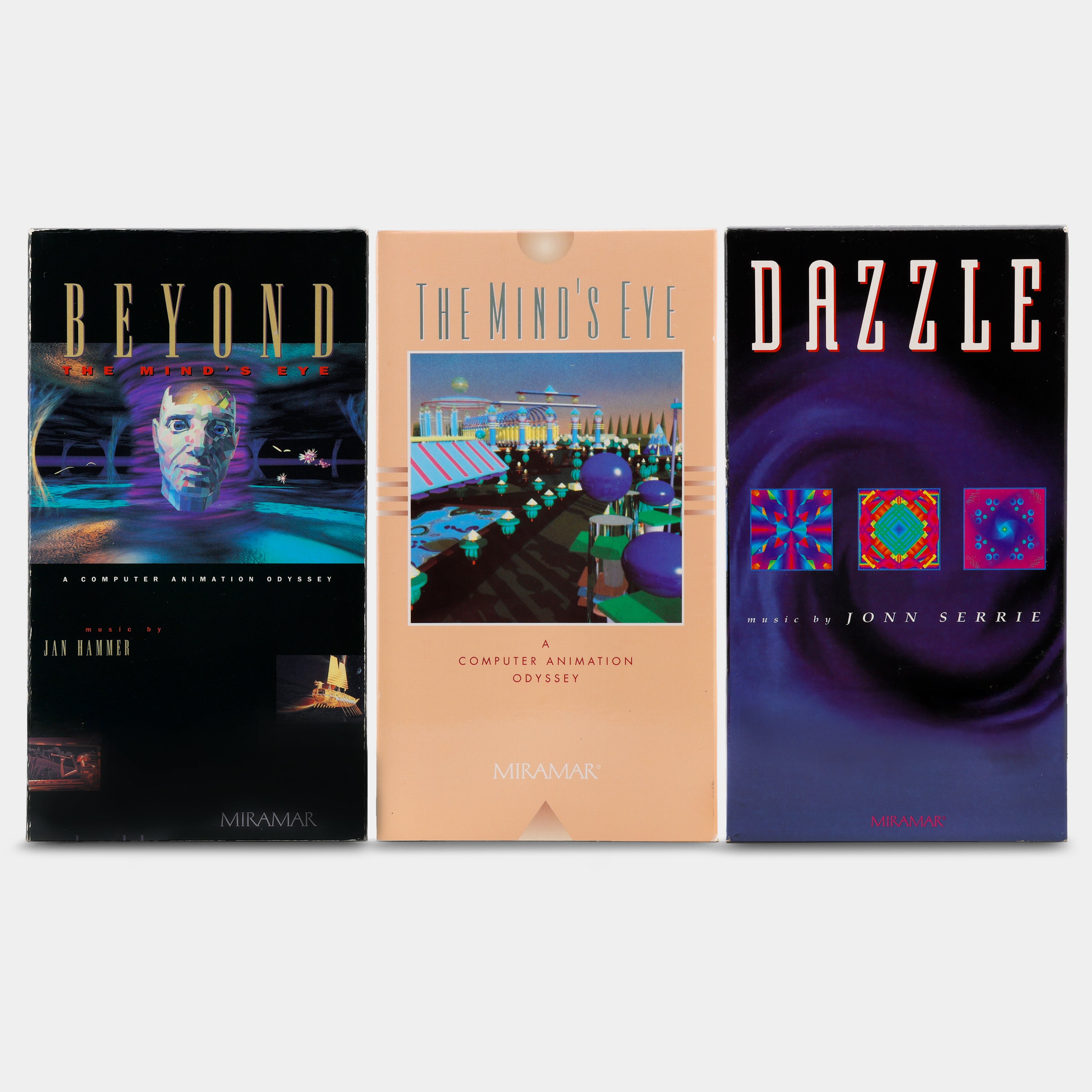 Computer Animation Video Collection VHS Tape Set