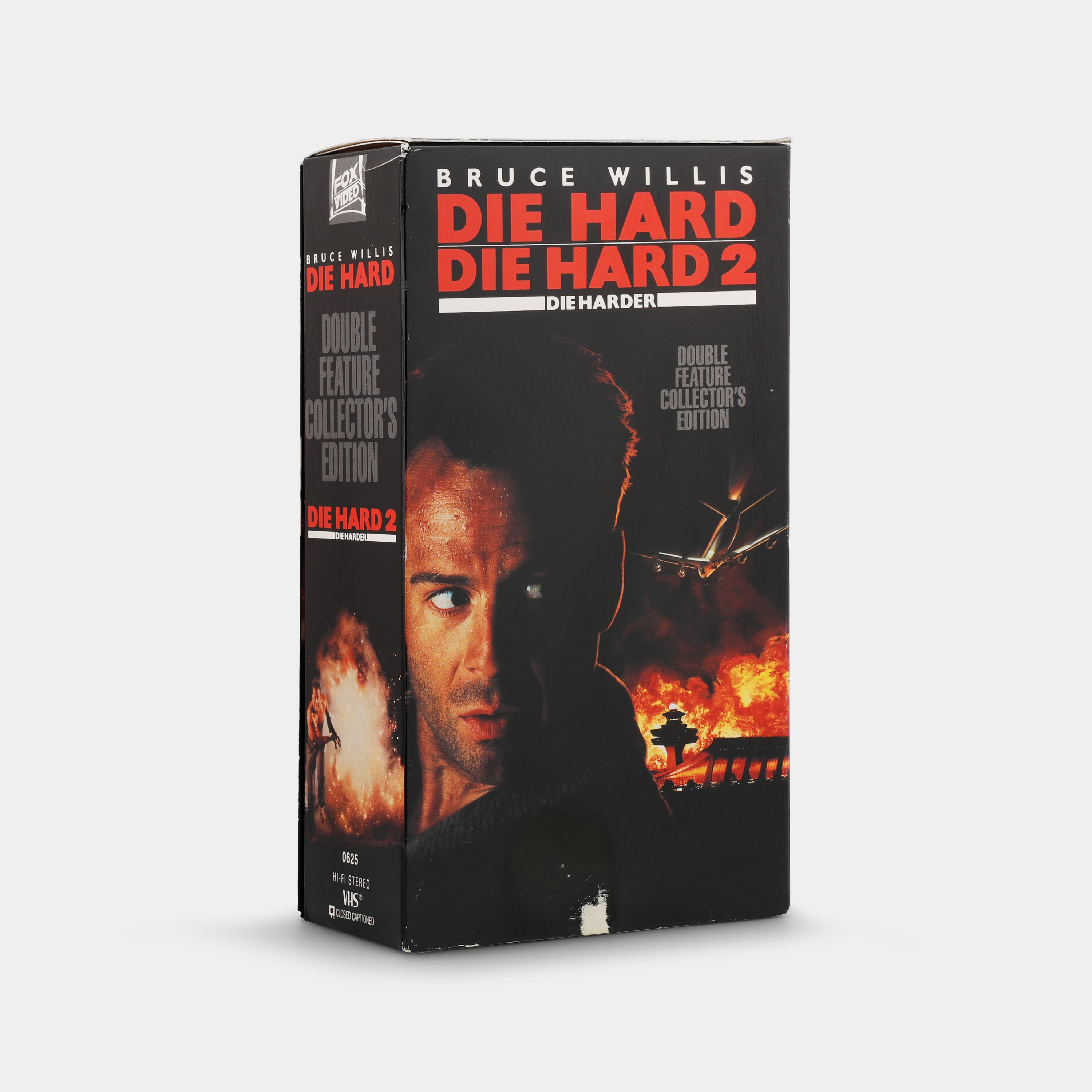 Die Hard / Die Hard 2: Die Harder (Double Feature Collector's Edition) VHS Tape Set