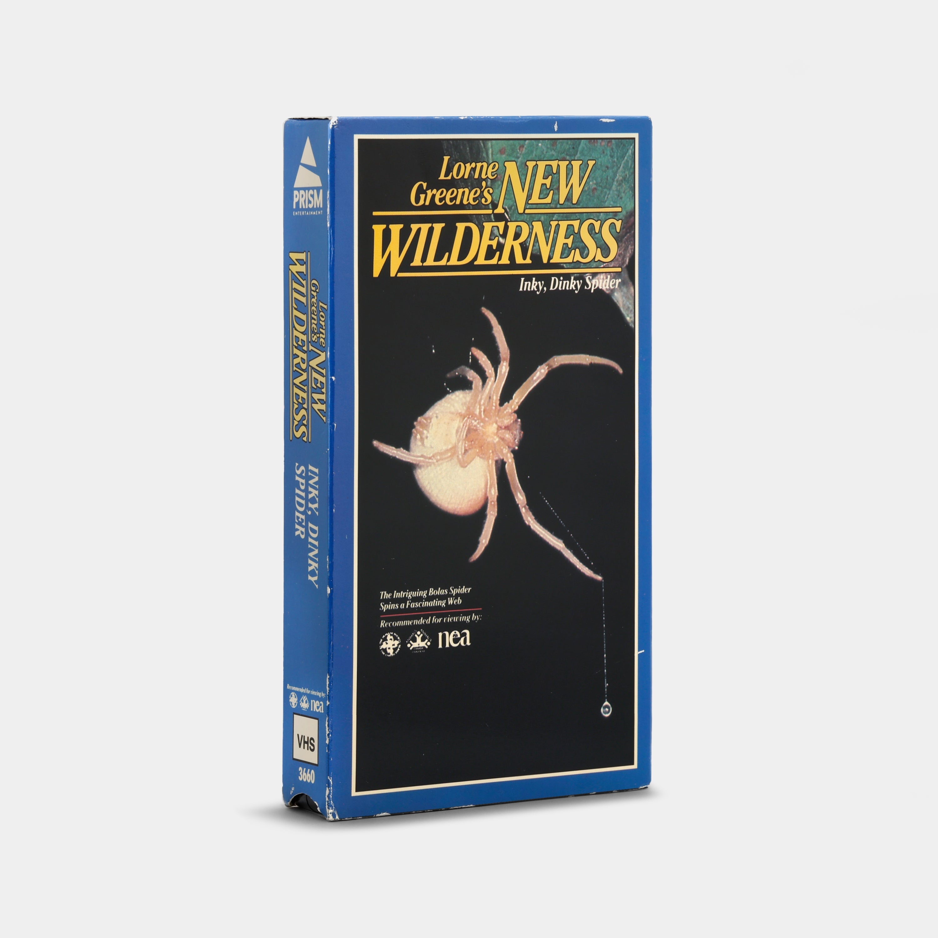 Lorne Greene’s New Wilderness: Inky, Dinky Spiders VHS Tape