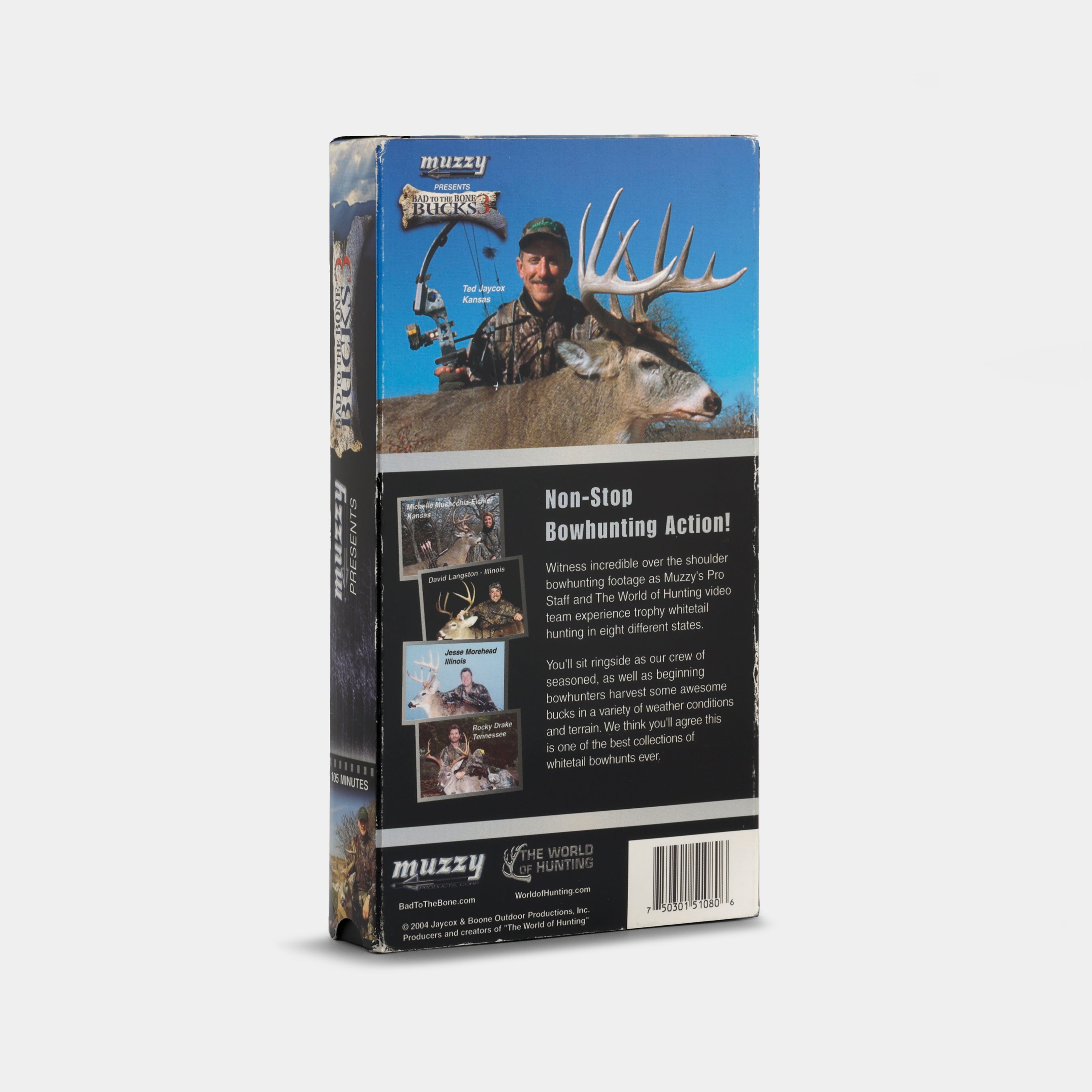 Bad to the Bone Bucks 3 VHS Tape
