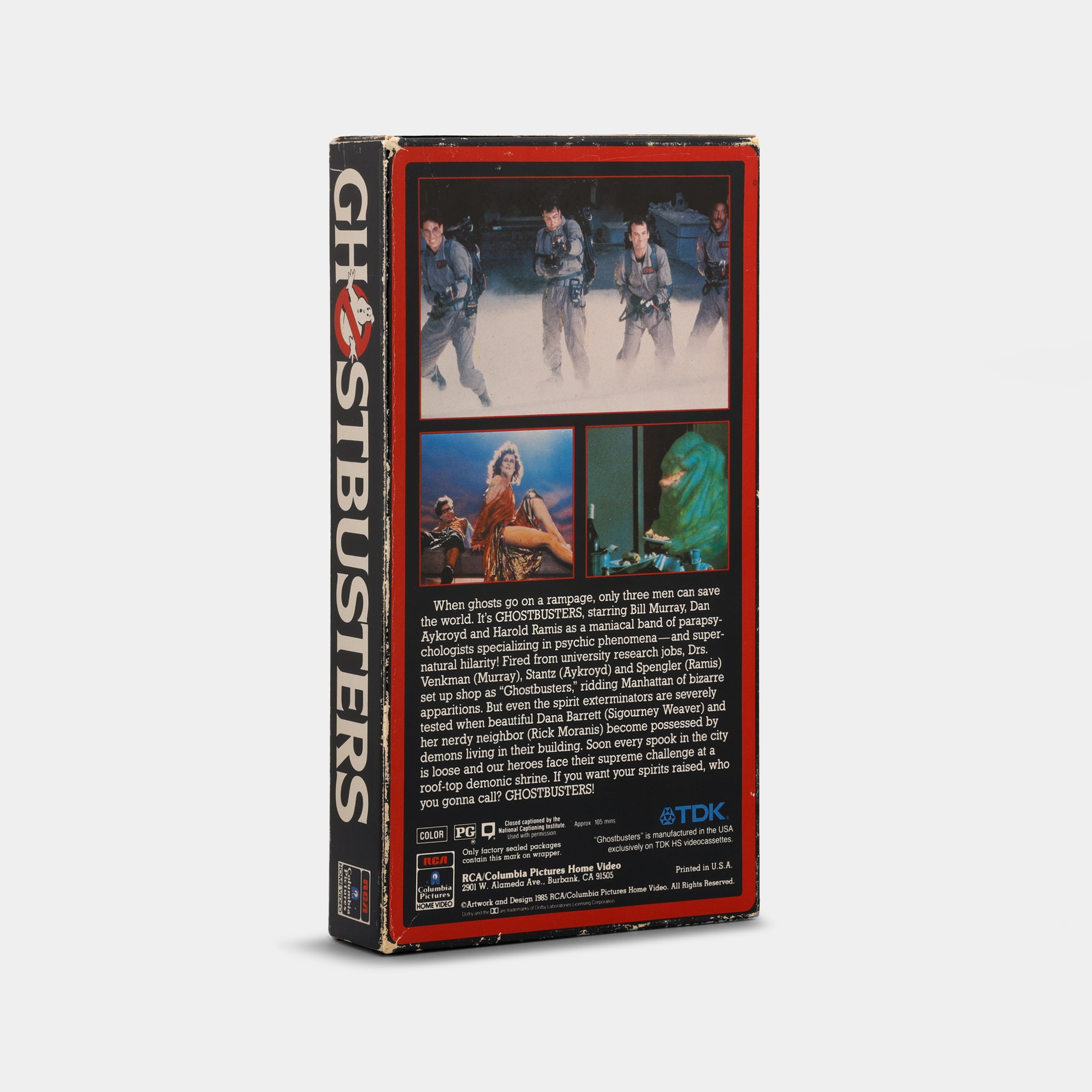 Ghostbusters VHS Tape