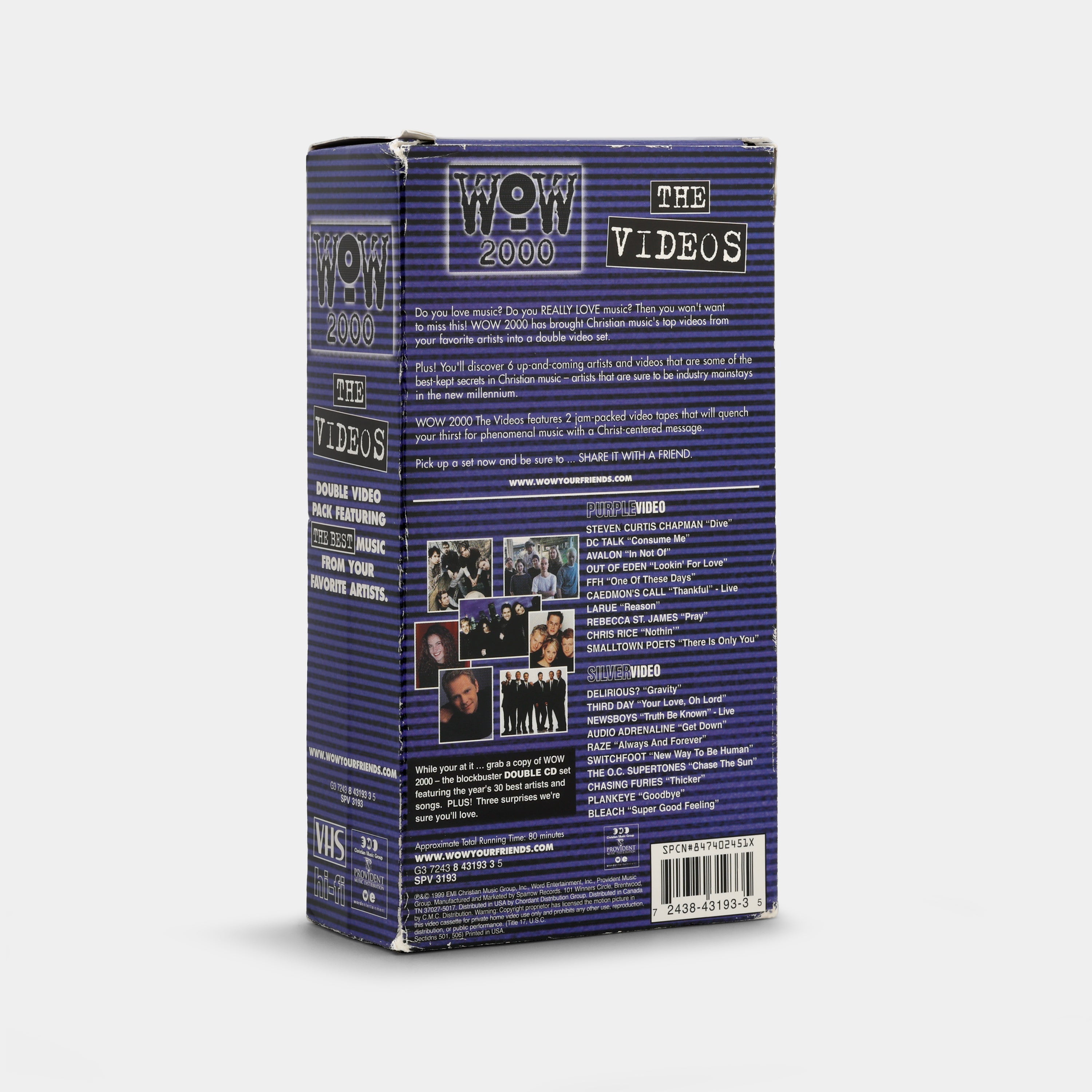 WOW 2000: The Videos VHS Tape