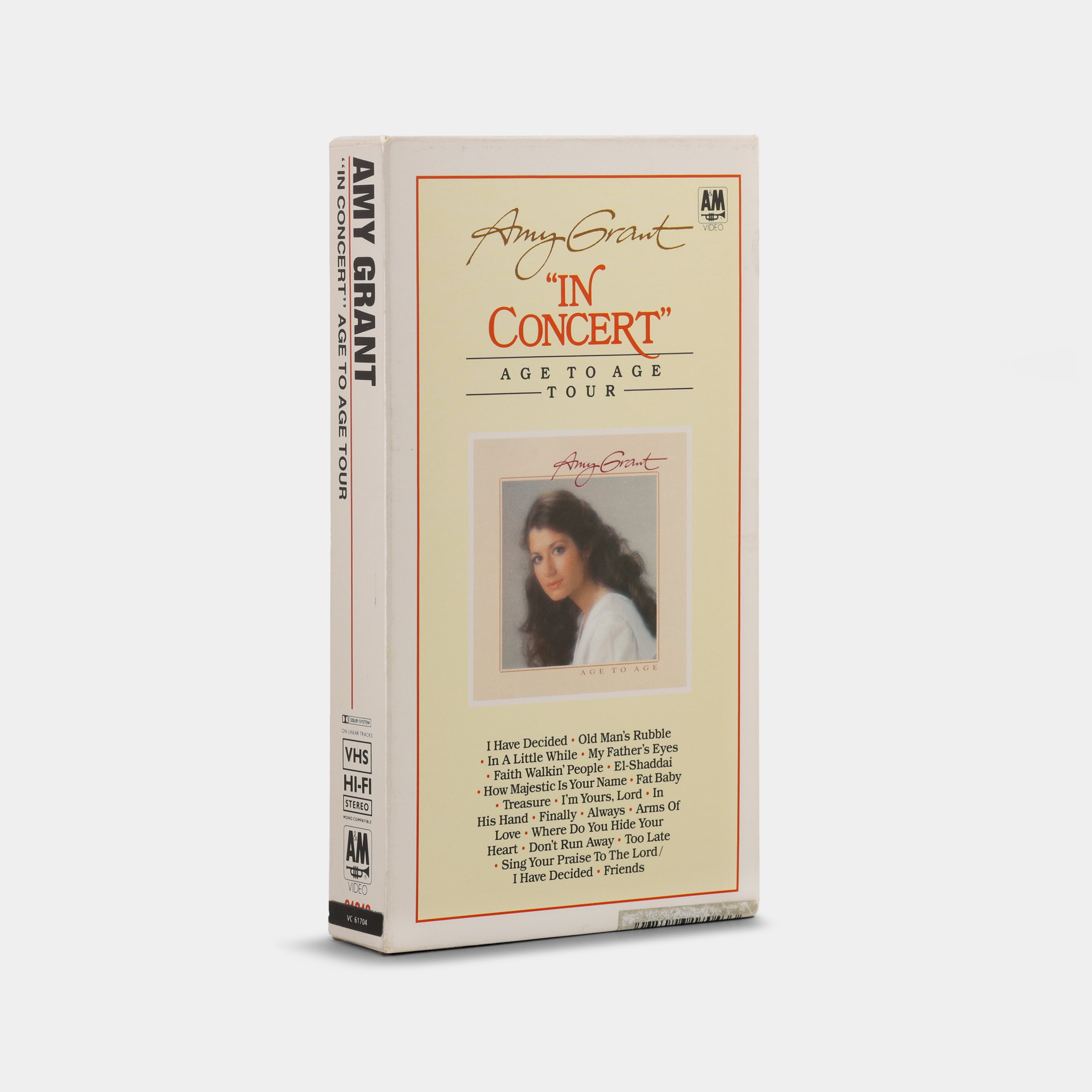 Amy Grant in Concert: Age to Age Tour VHS Tape