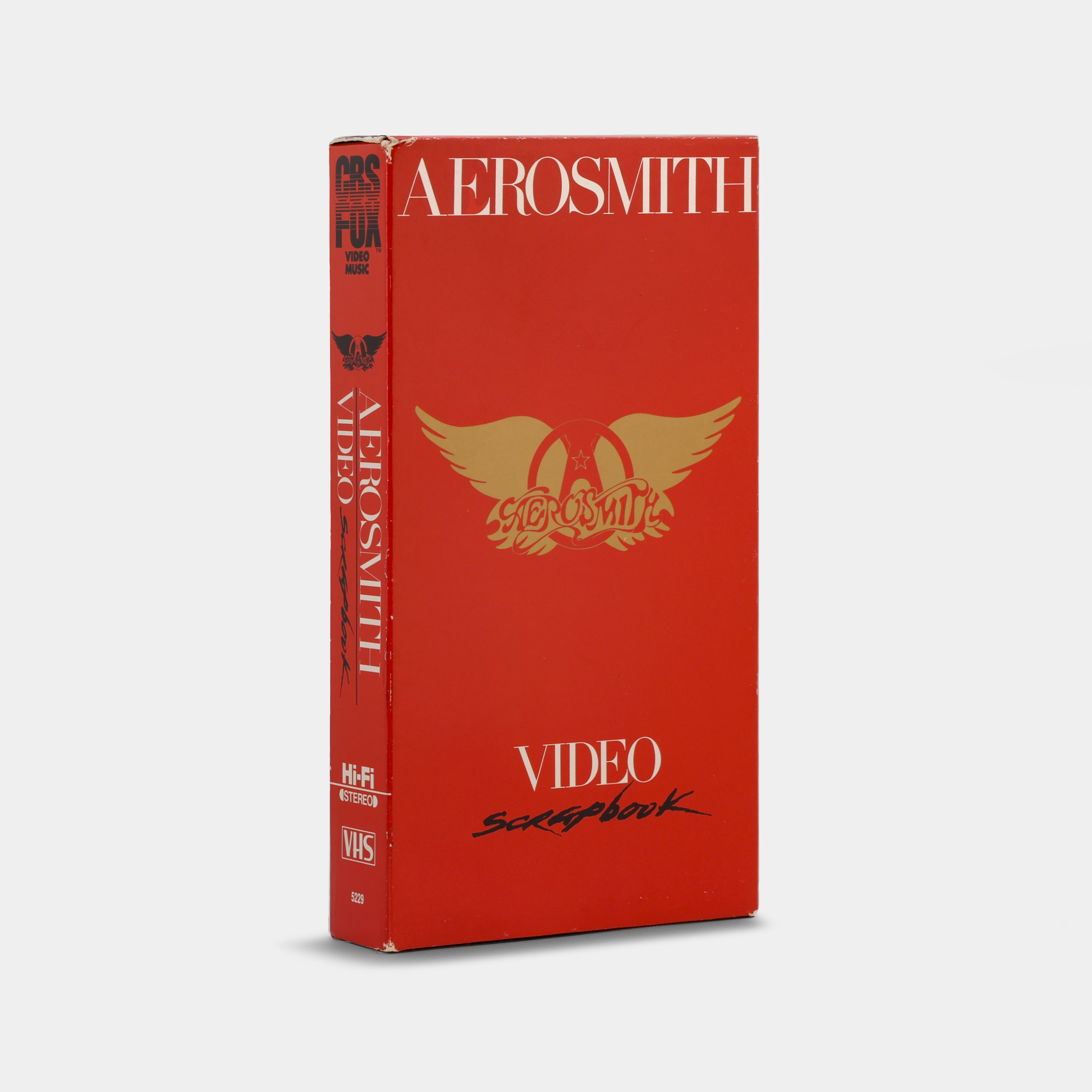 Aerosmith Video Scrapbook VHS Tape